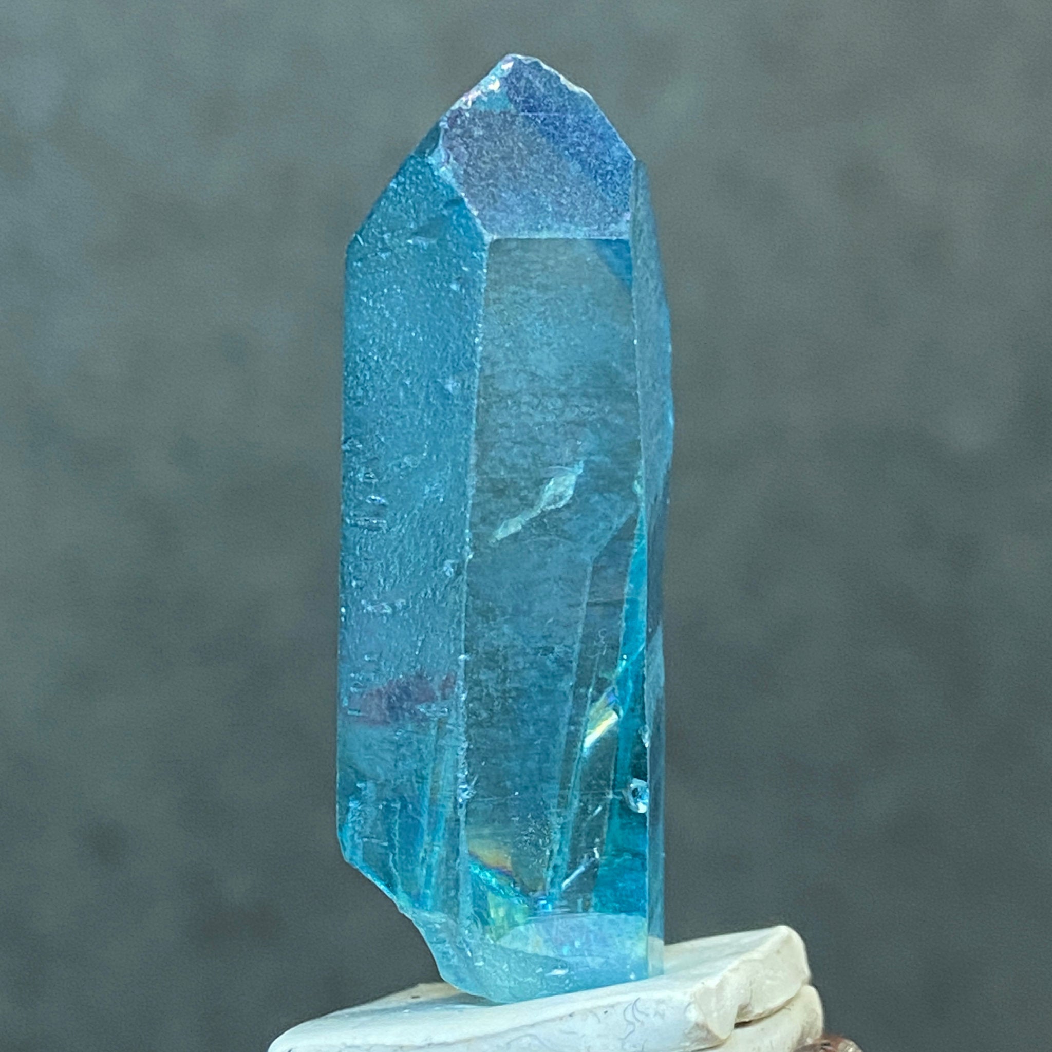 Aqua Aura Starbrary Quartz – Brazil - Castle Rocks Cornwall