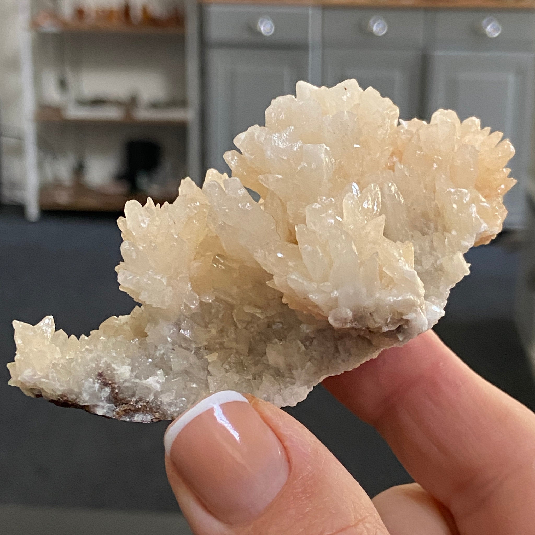 Aragonite Cluster – Morocco - Castle Rocks Cornwall
