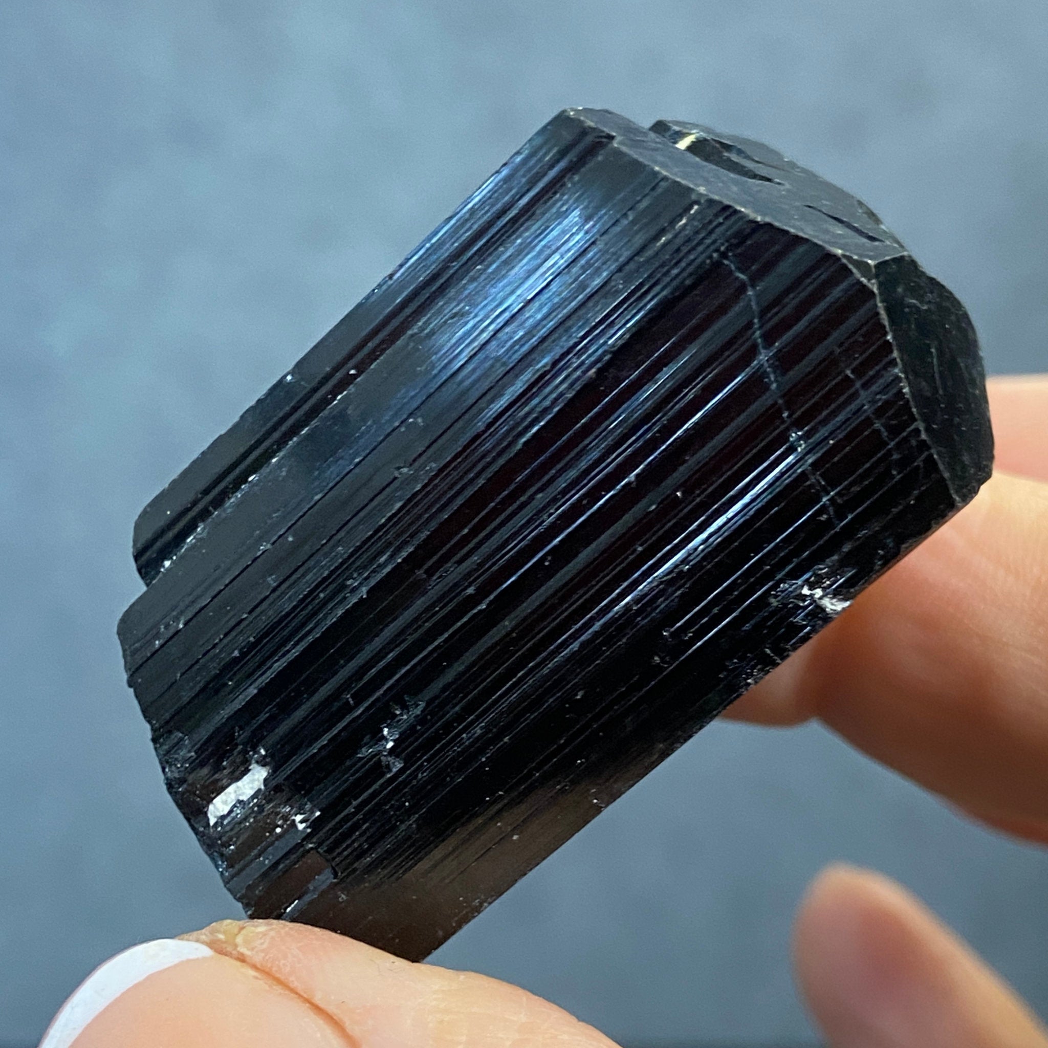 Black Tourmaline Rod – Namibia - Castle Rocks Cornwall