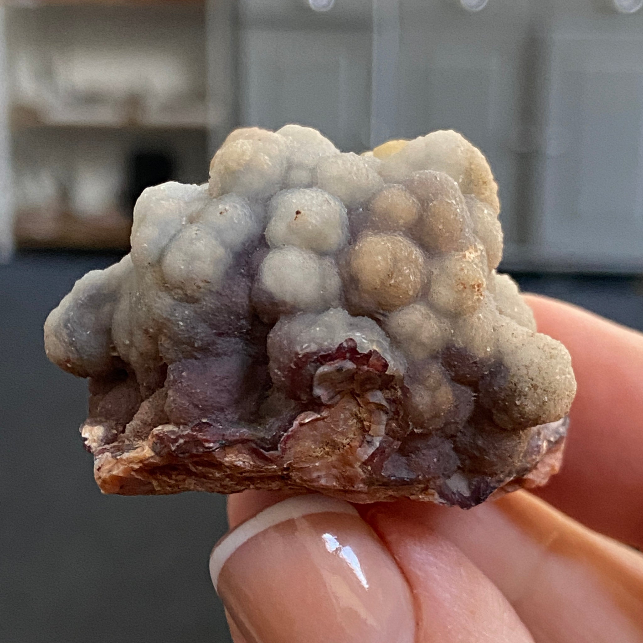 Blue & Purple Chalcedony – Morocco - Castle Rocks Cornwall