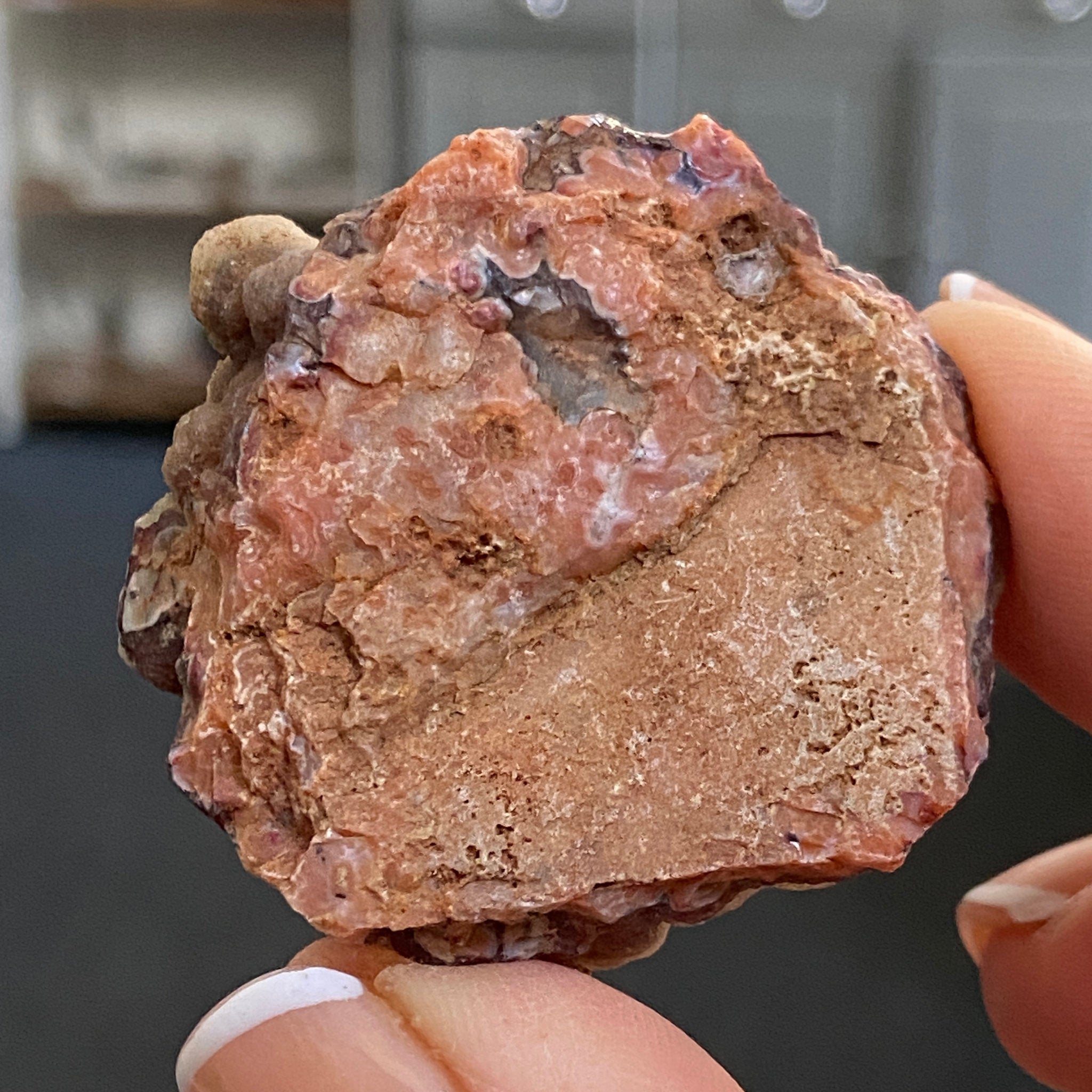 Blue & Purple Chalcedony – Morocco - Castle Rocks Cornwall