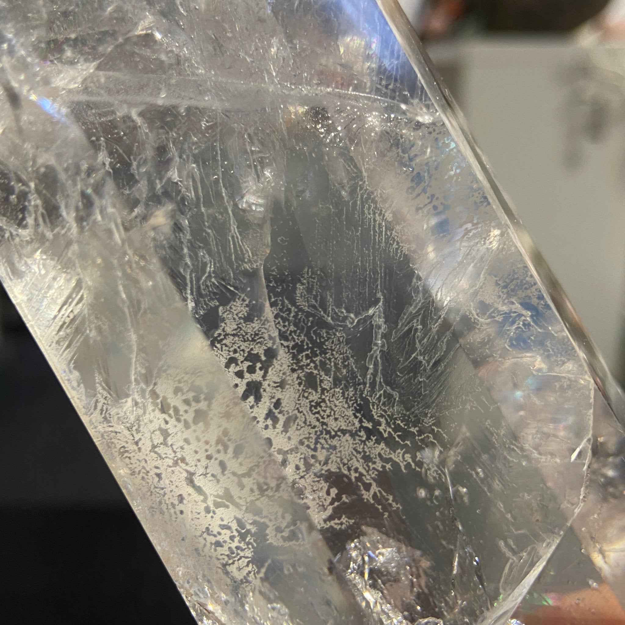 Clear Quartz Generator Tower – Brazil - Castle Rocks Cornwall