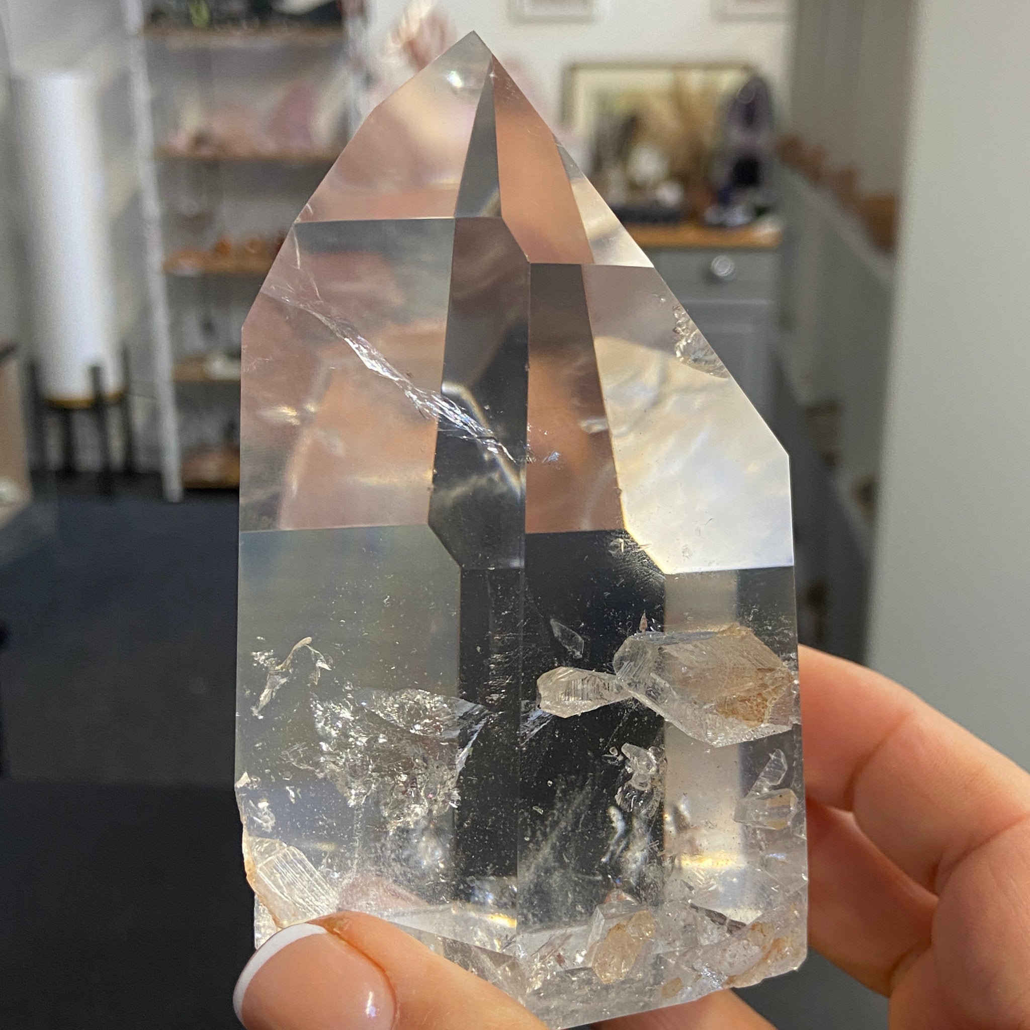 Clear Quartz Manifestation Tower – Brazil - Castle Rocks Cornwall