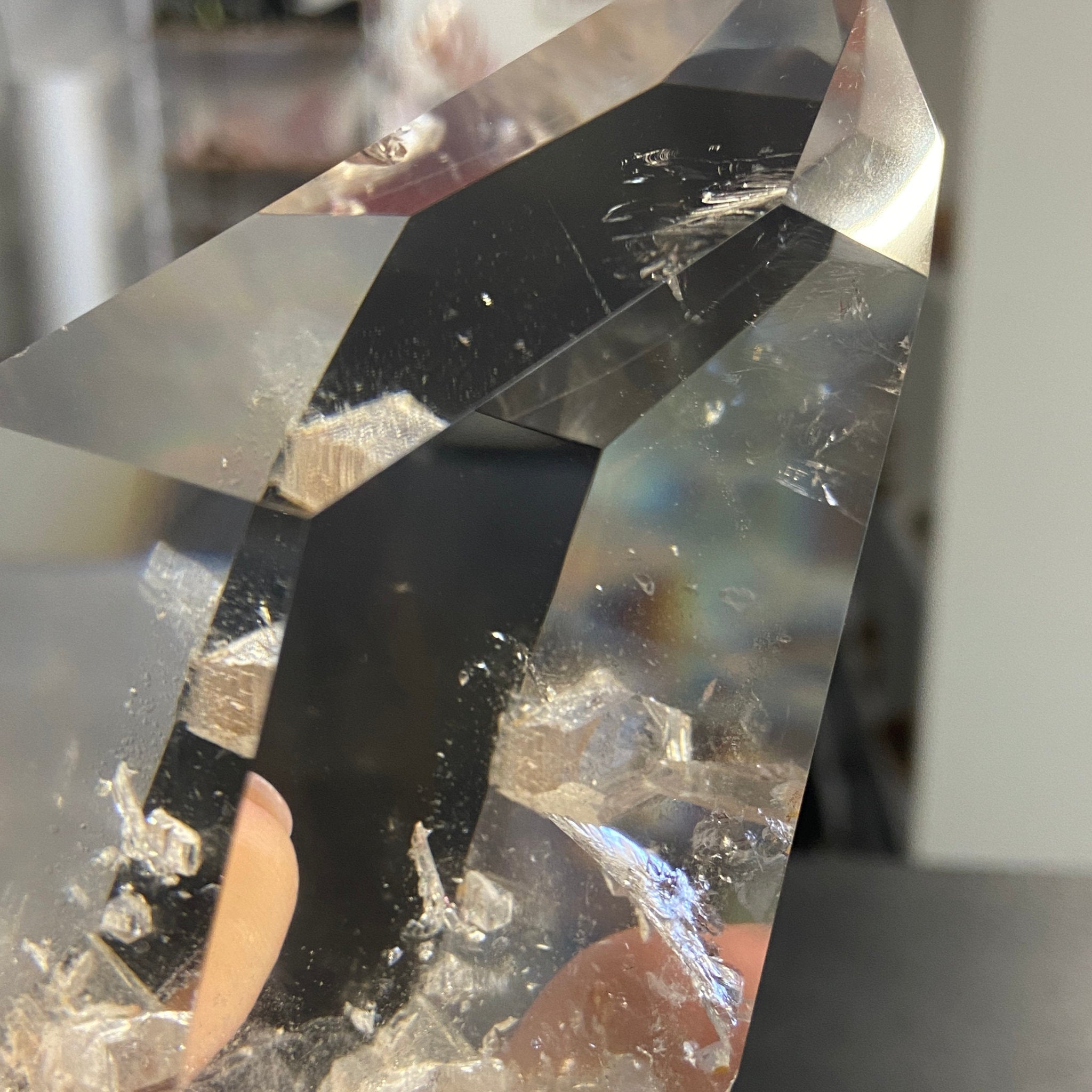 Clear Quartz Manifestation Tower – Brazil - Castle Rocks Cornwall