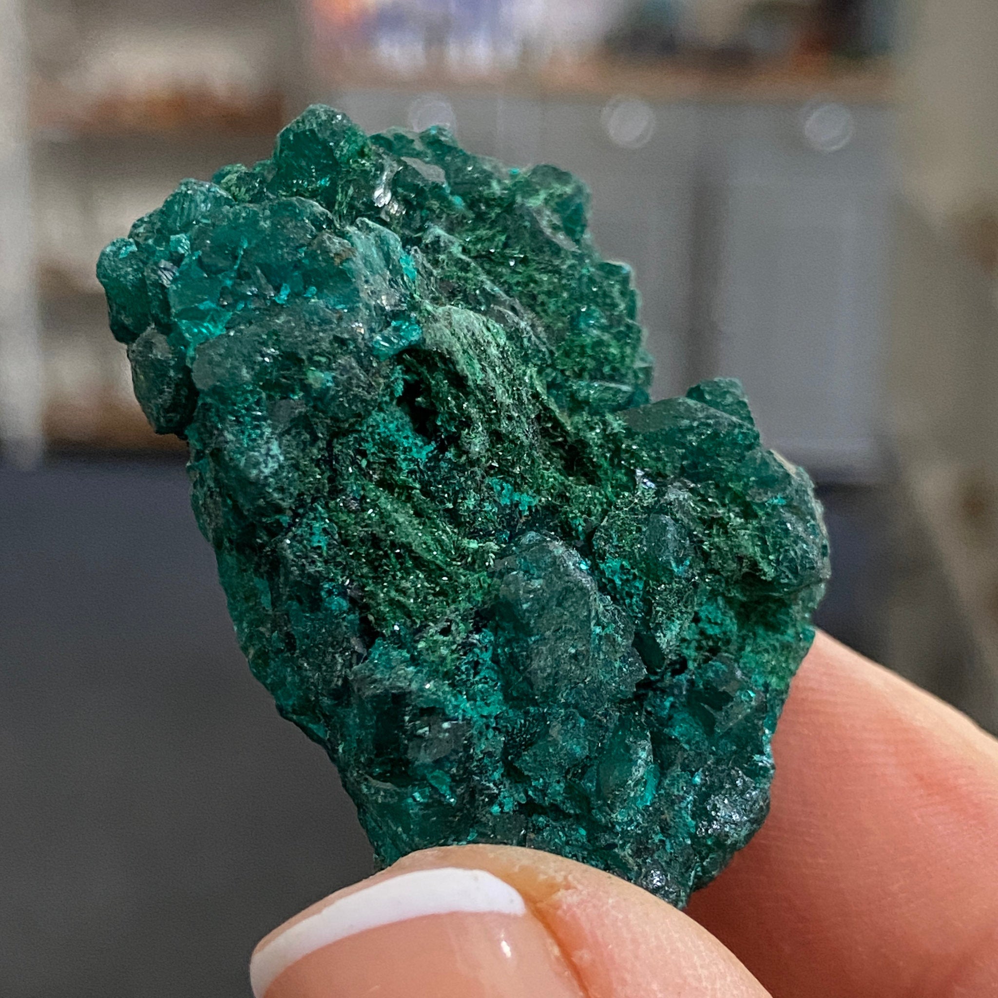 Dioptase – Morocco - Castle Rocks Cornwall