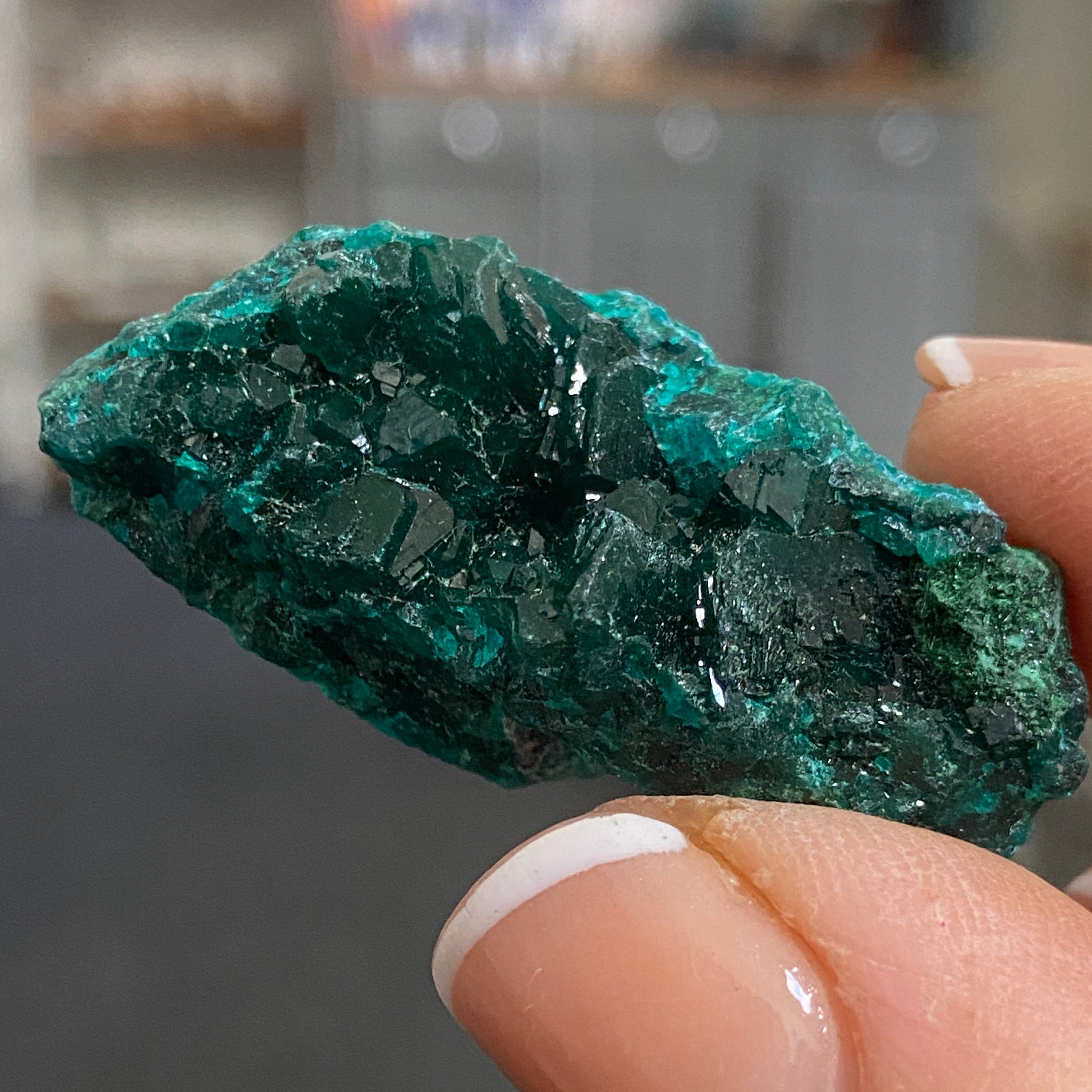 Dioptase – Morocco - Castle Rocks Cornwall