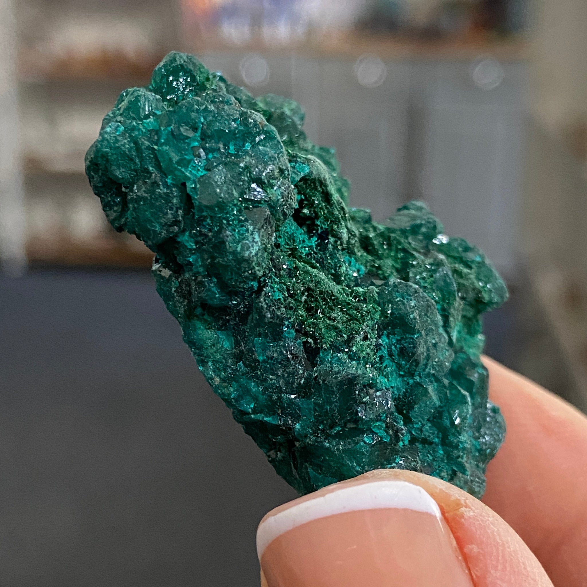 Dioptase – Morocco - Castle Rocks Cornwall