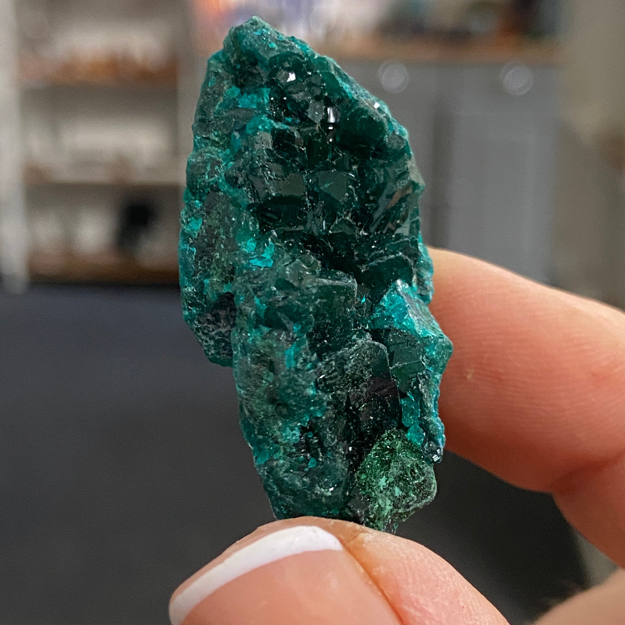 Dioptase – Morocco - Castle Rocks Cornwall