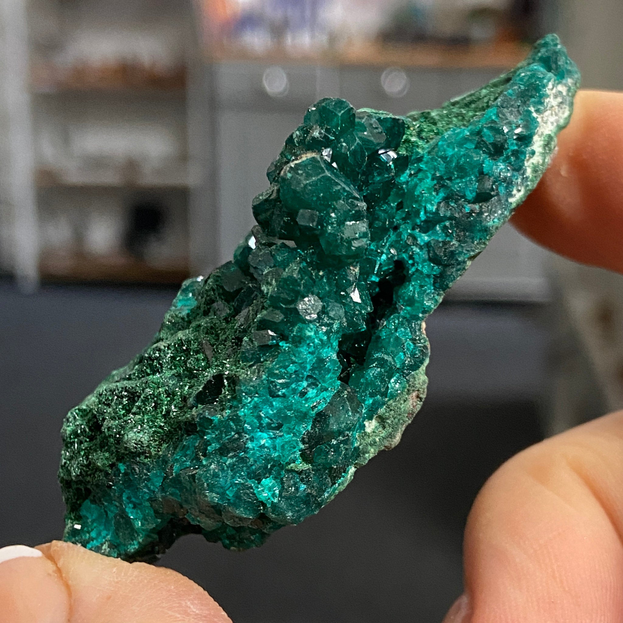 Dioptase – Morocco - Castle Rocks Cornwall