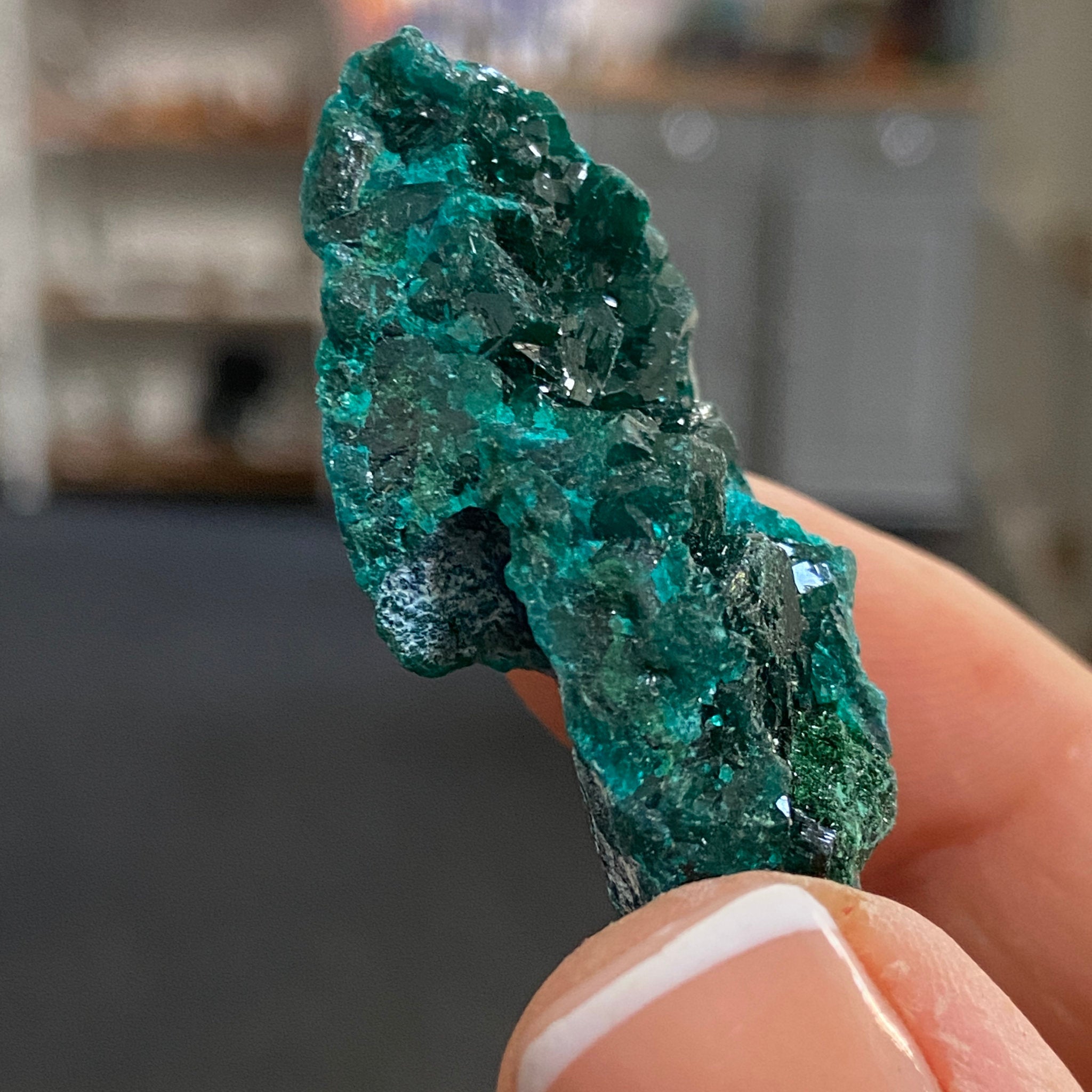 Dioptase – Morocco - Castle Rocks Cornwall