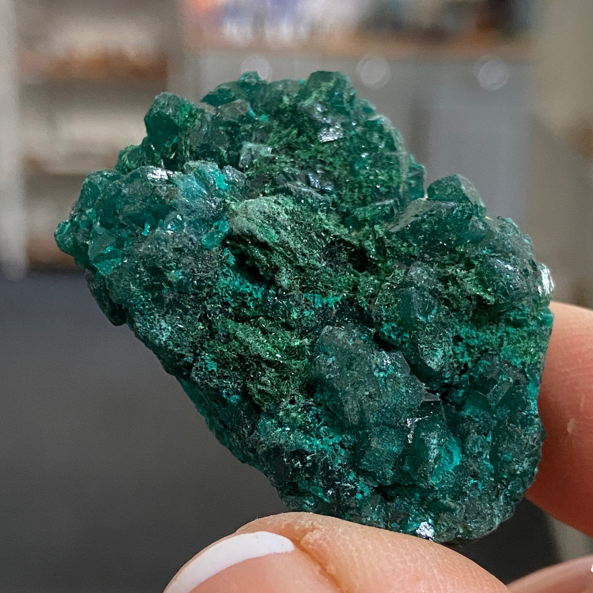 Dioptase – Morocco - Castle Rocks Cornwall