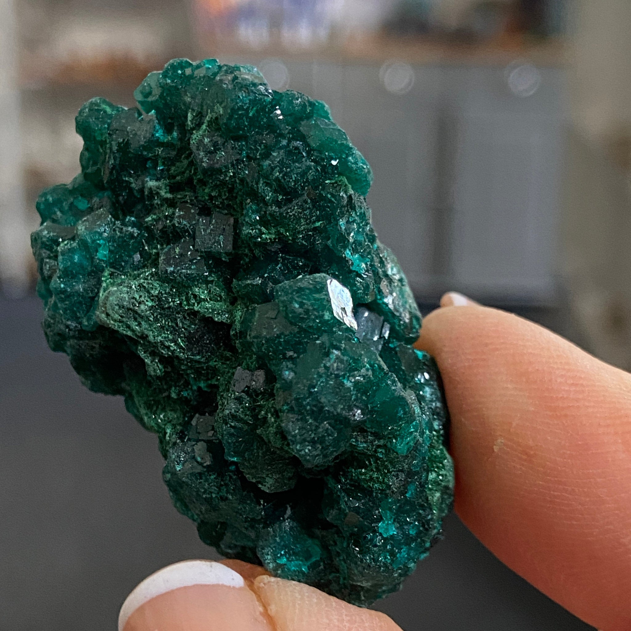 Dioptase – Morocco - Castle Rocks Cornwall