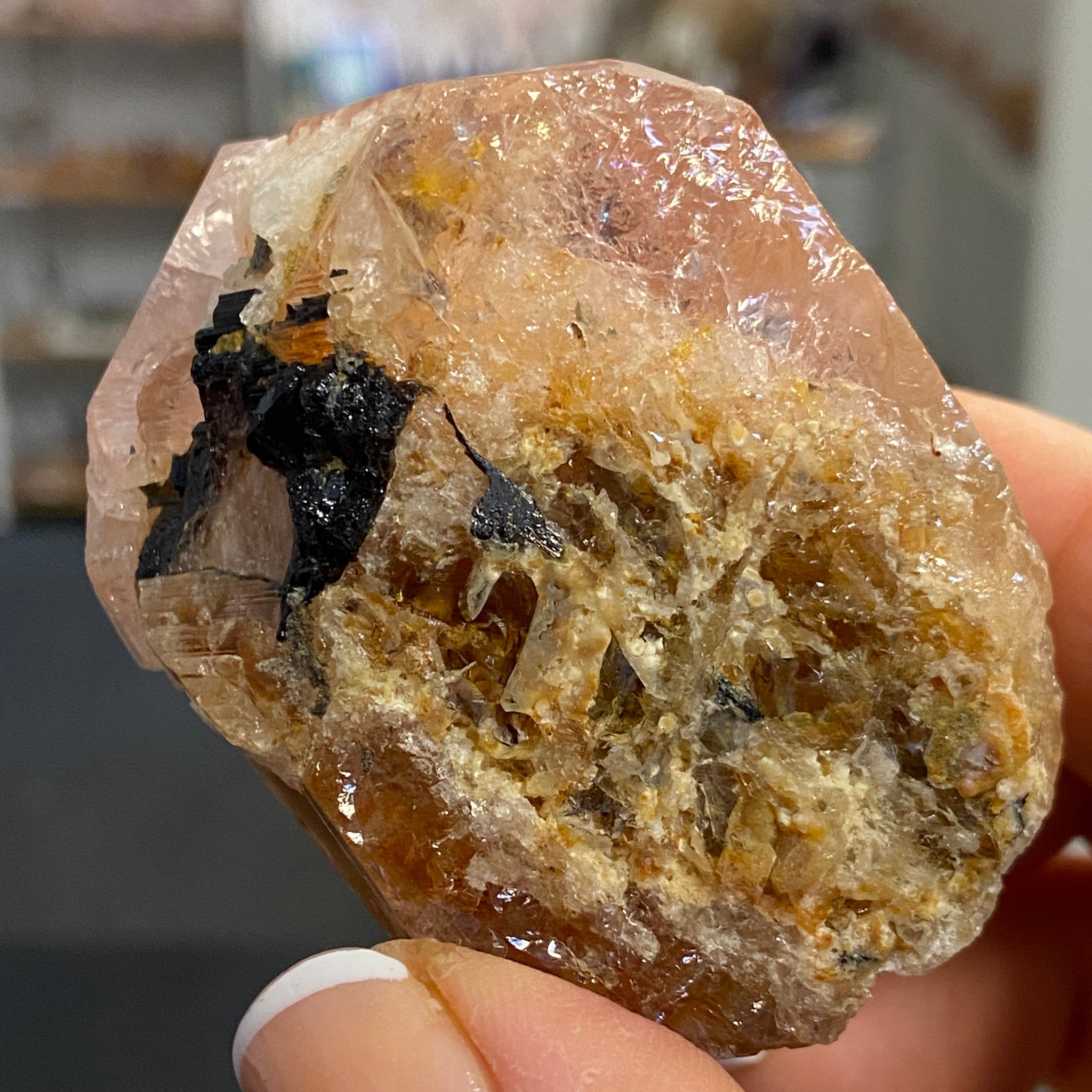 Golden Healer Morganite – Brazil - Castle Rocks Cornwall