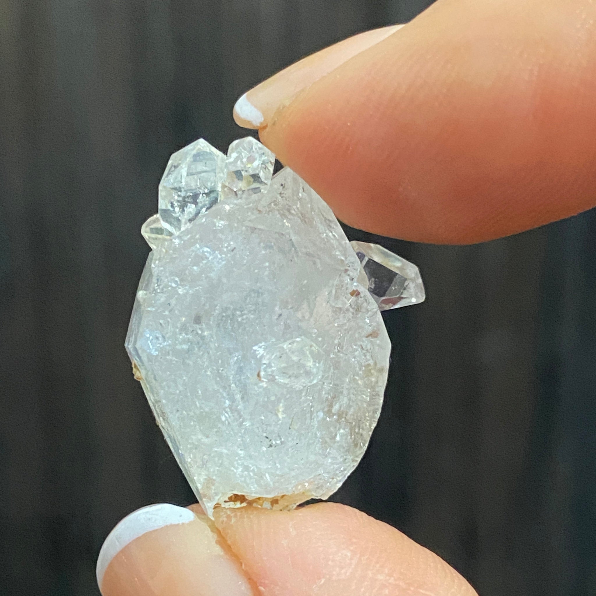 Herkimer Diamond Cluster - Herkimer County USA - Castle Rocks Cornwall