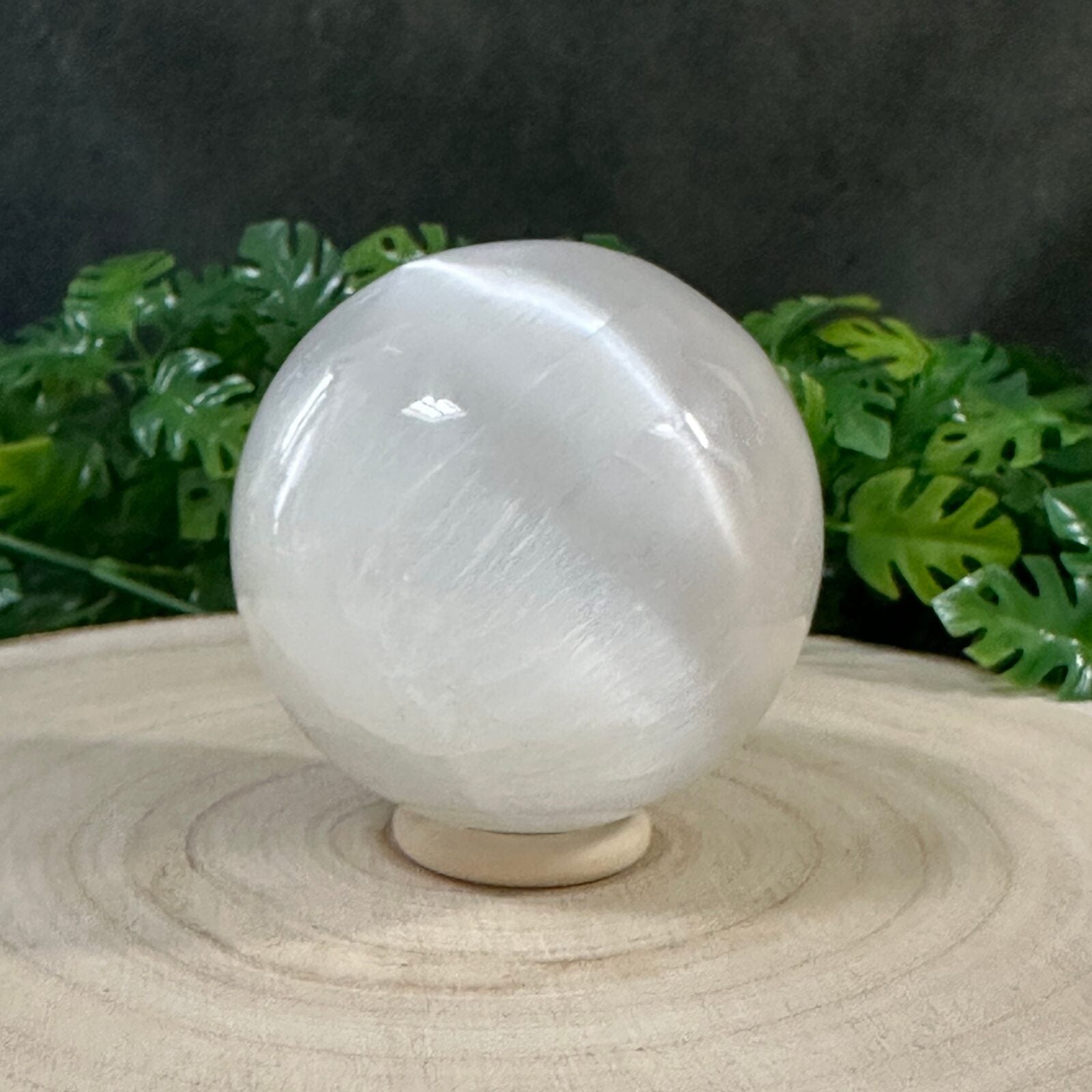 Selenite Sphere (Satin Spar) 70mm