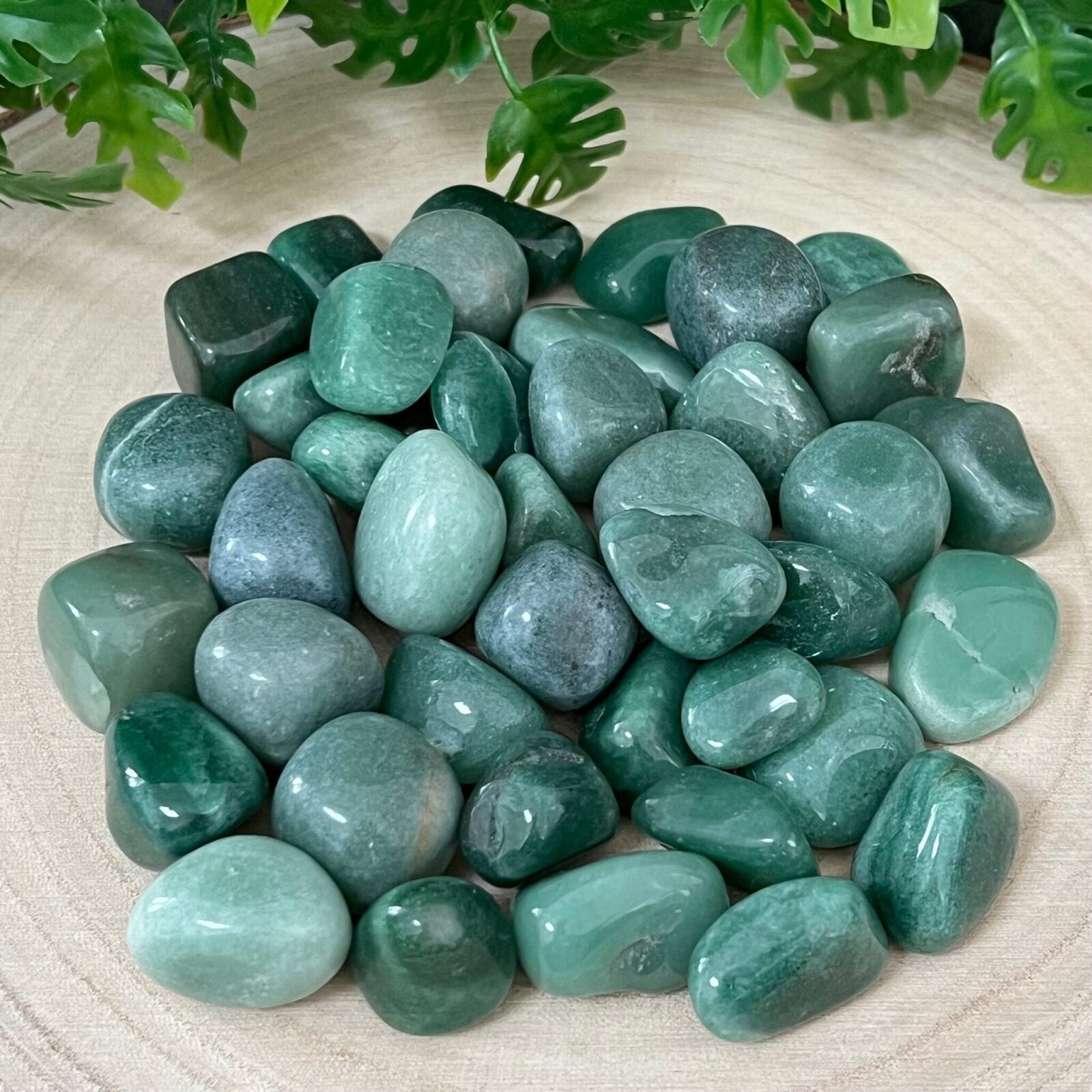 Green Aventurine tumbled stones