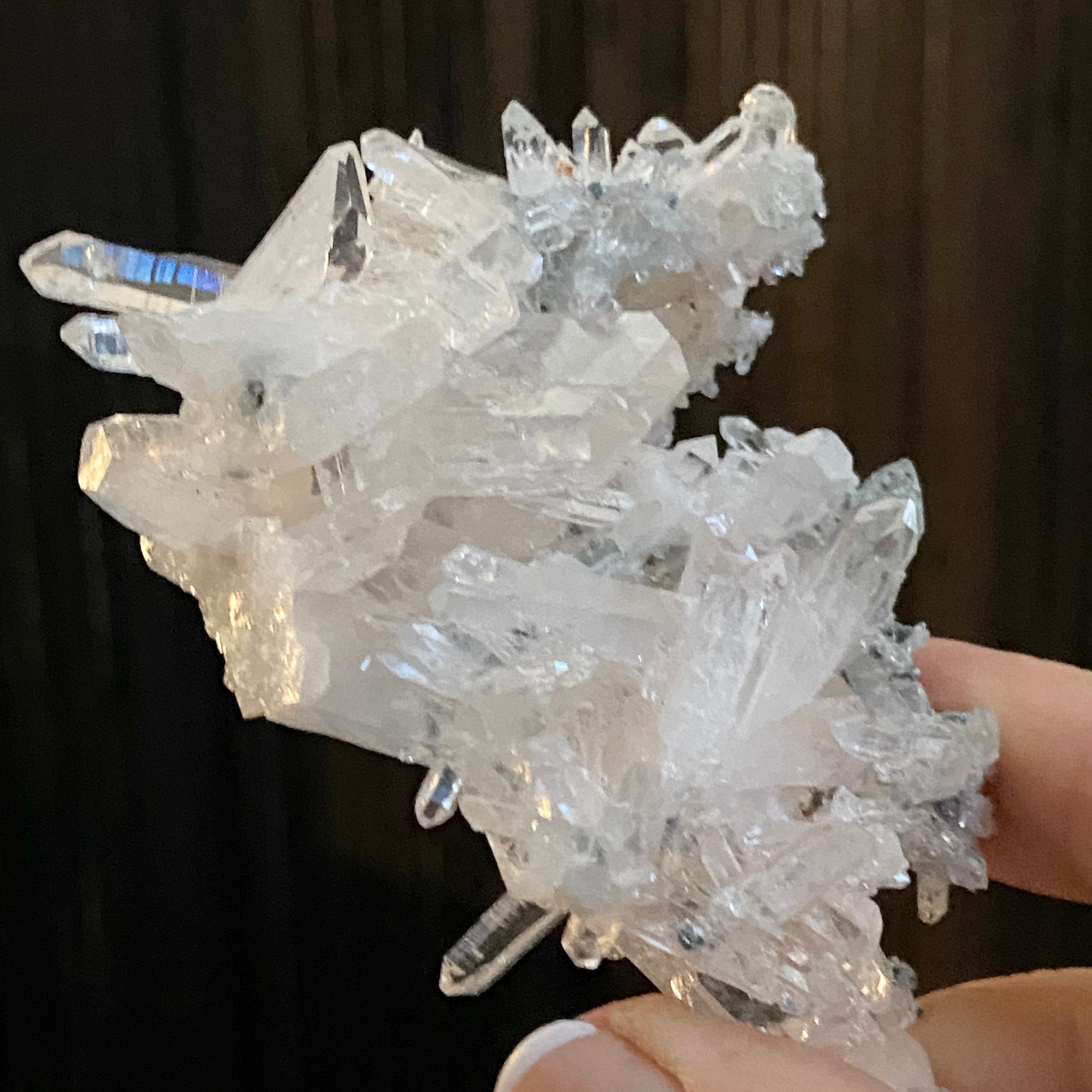 Lemurian Quartz Cluster – Colombia - Castle Rocks Cornwall