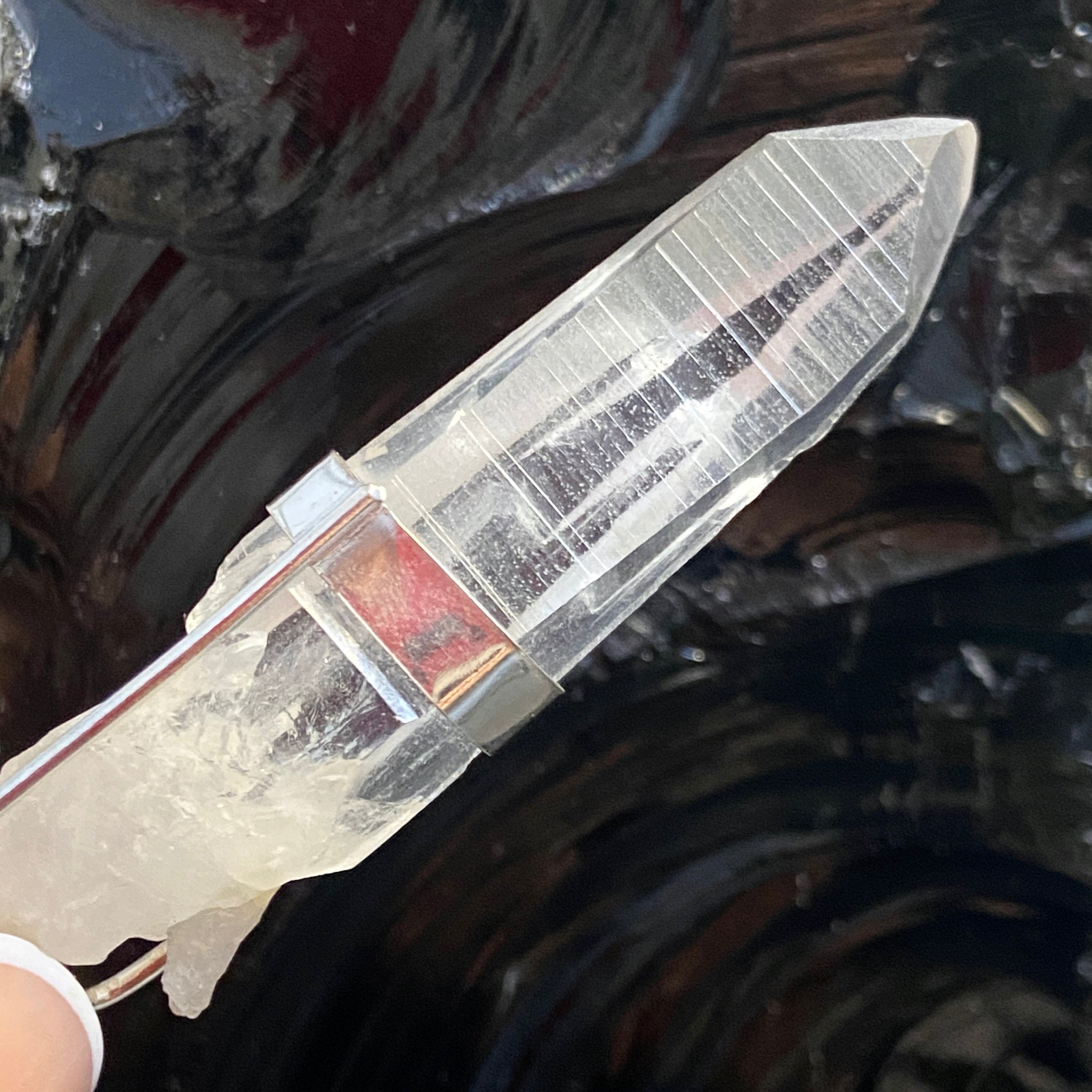 Lemurian Seed Pendant – Brazil - Bespoke by Song of the Sea - Castle Rocks Cornwall