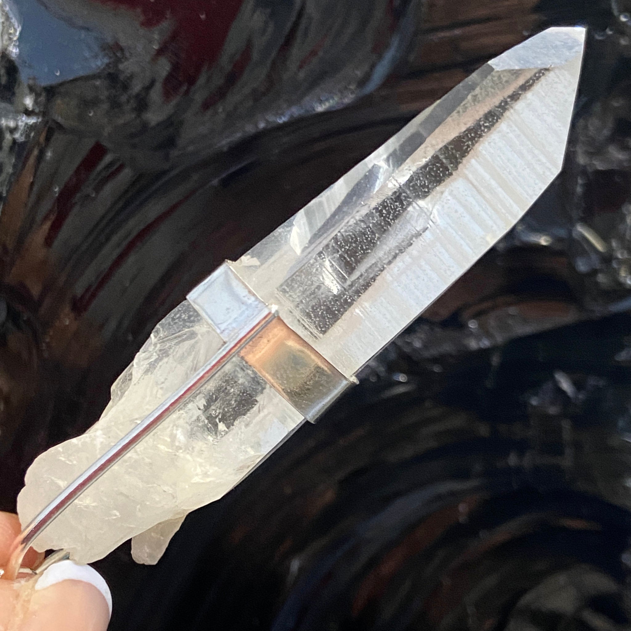 Lemurian Seed Pendant – Brazil - Bespoke by Song of the Sea - Castle Rocks Cornwall