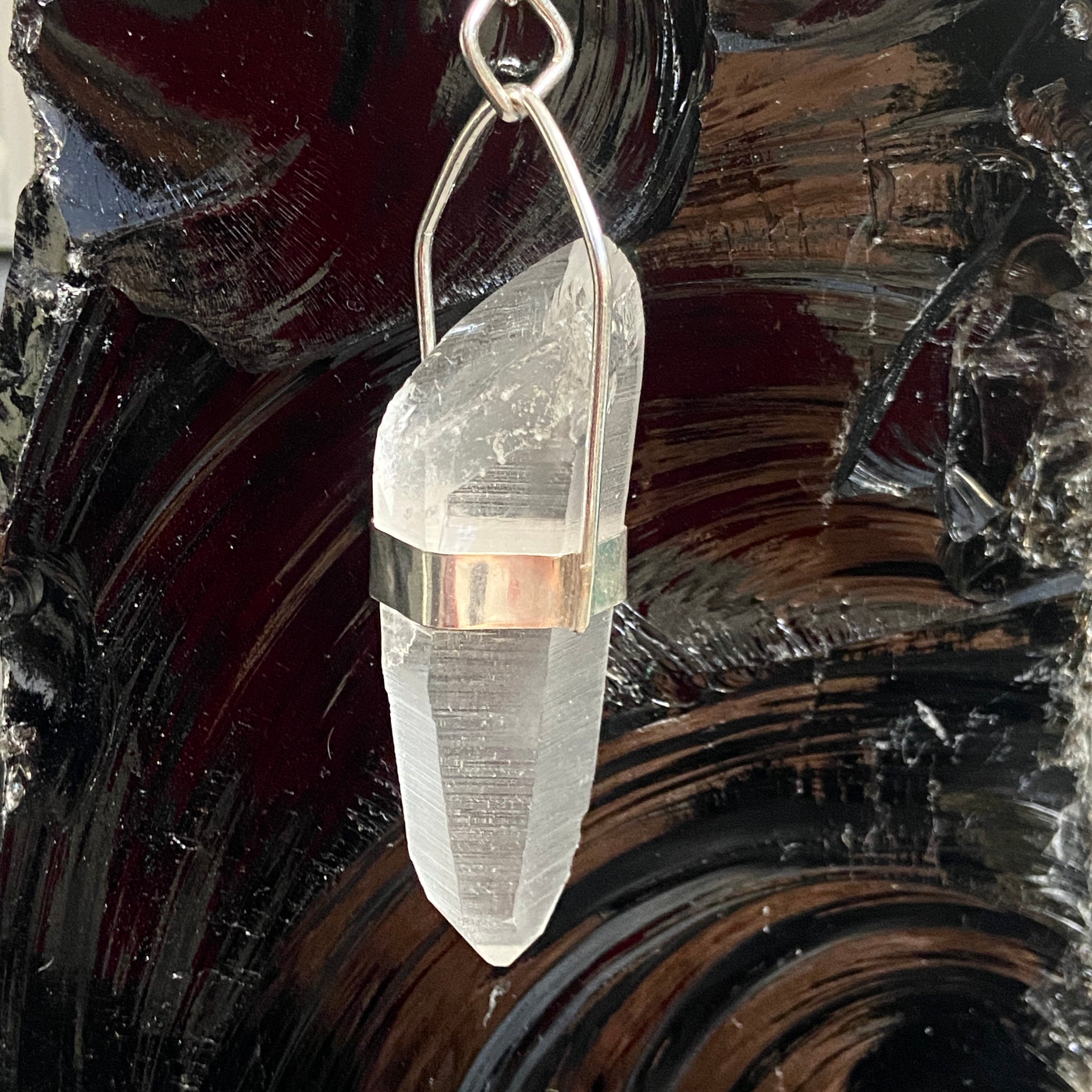 Lemurian Seed Pendant – Brazil - Bespoke by Song of the Sea - Castle Rocks Cornwall