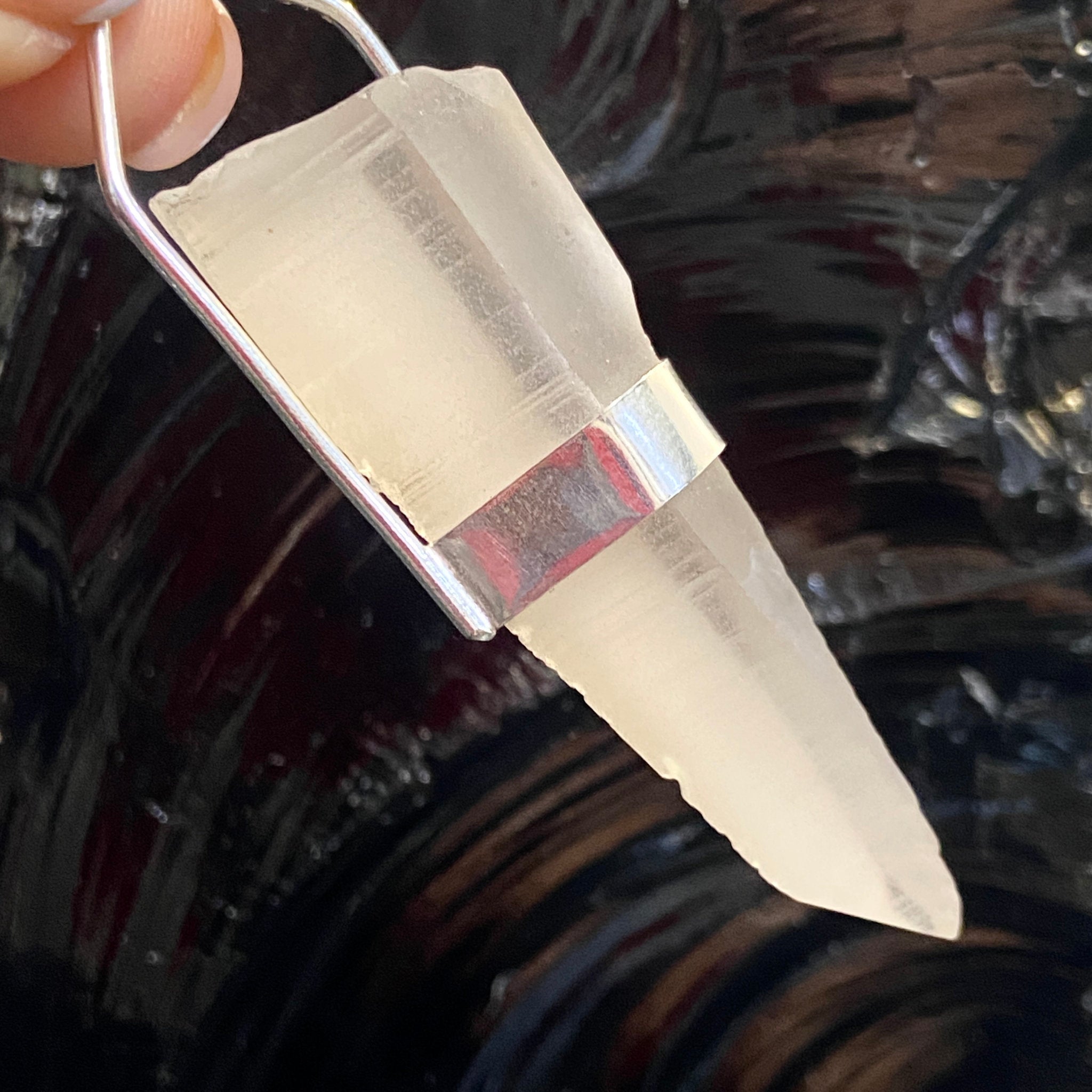 Lemurian Seed Pendant – Brazil - Bespoke by Song of the Sea - Castle Rocks Cornwall