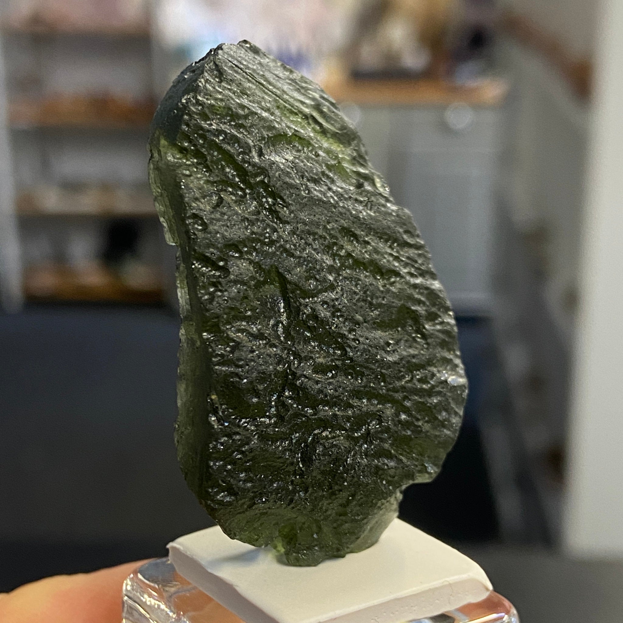 Moldavite – Czech Republic - Castle Rocks Cornwall