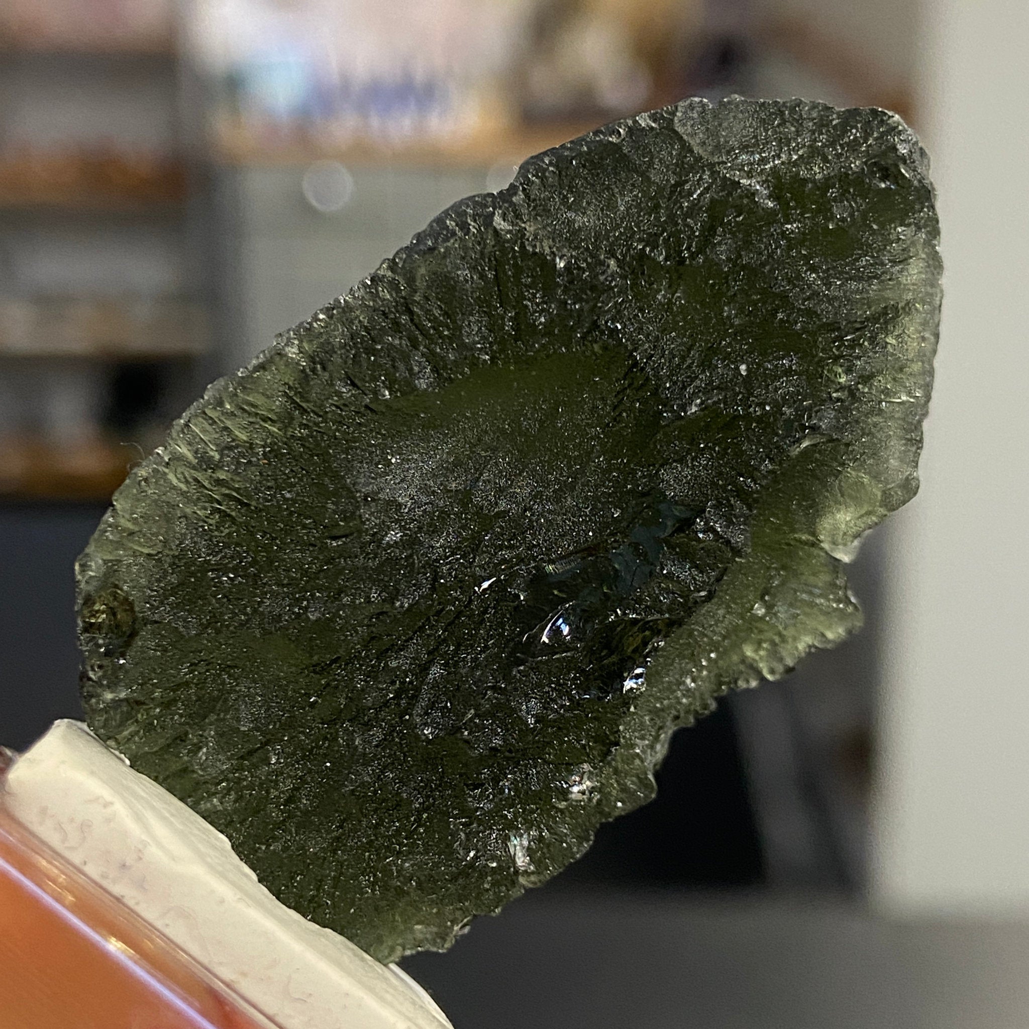 Moldavite – Czech Republic - Castle Rocks Cornwall