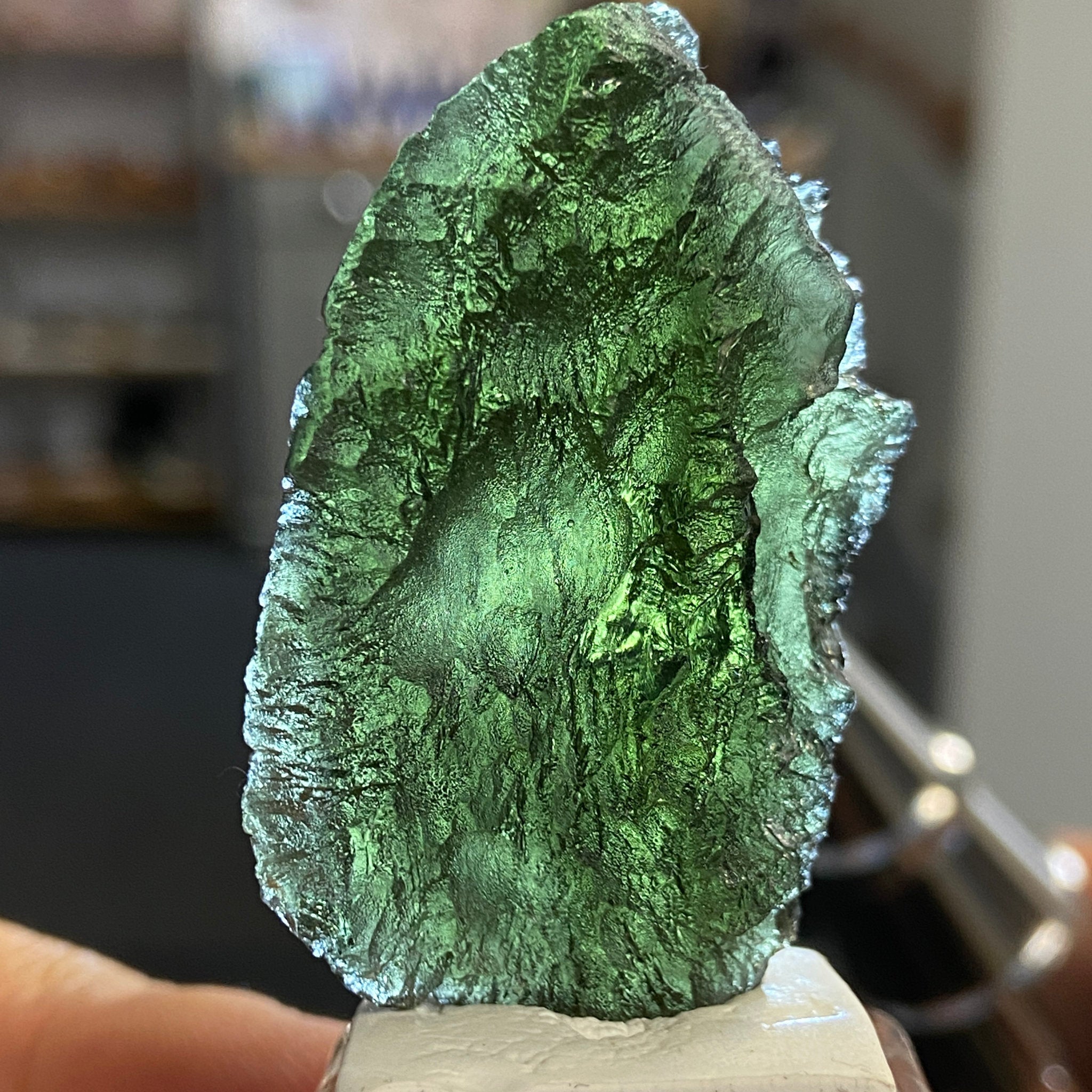 Moldavite – Czech Republic - Castle Rocks Cornwall