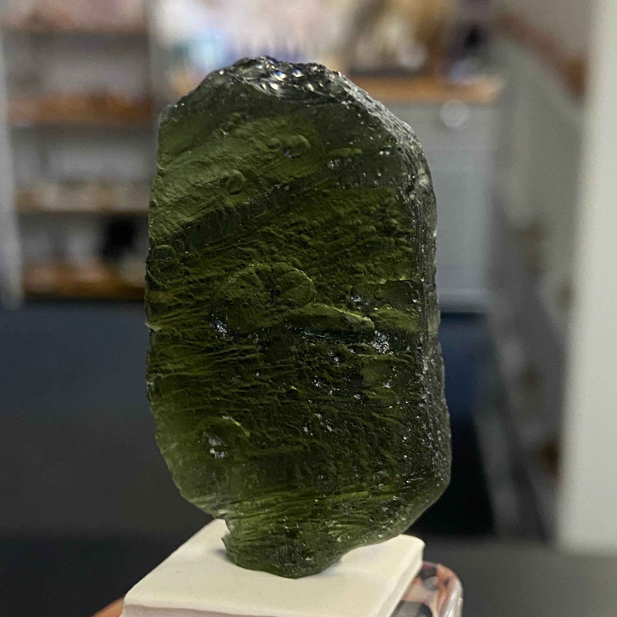 Moldavite – Czech Republic - Castle Rocks Cornwall