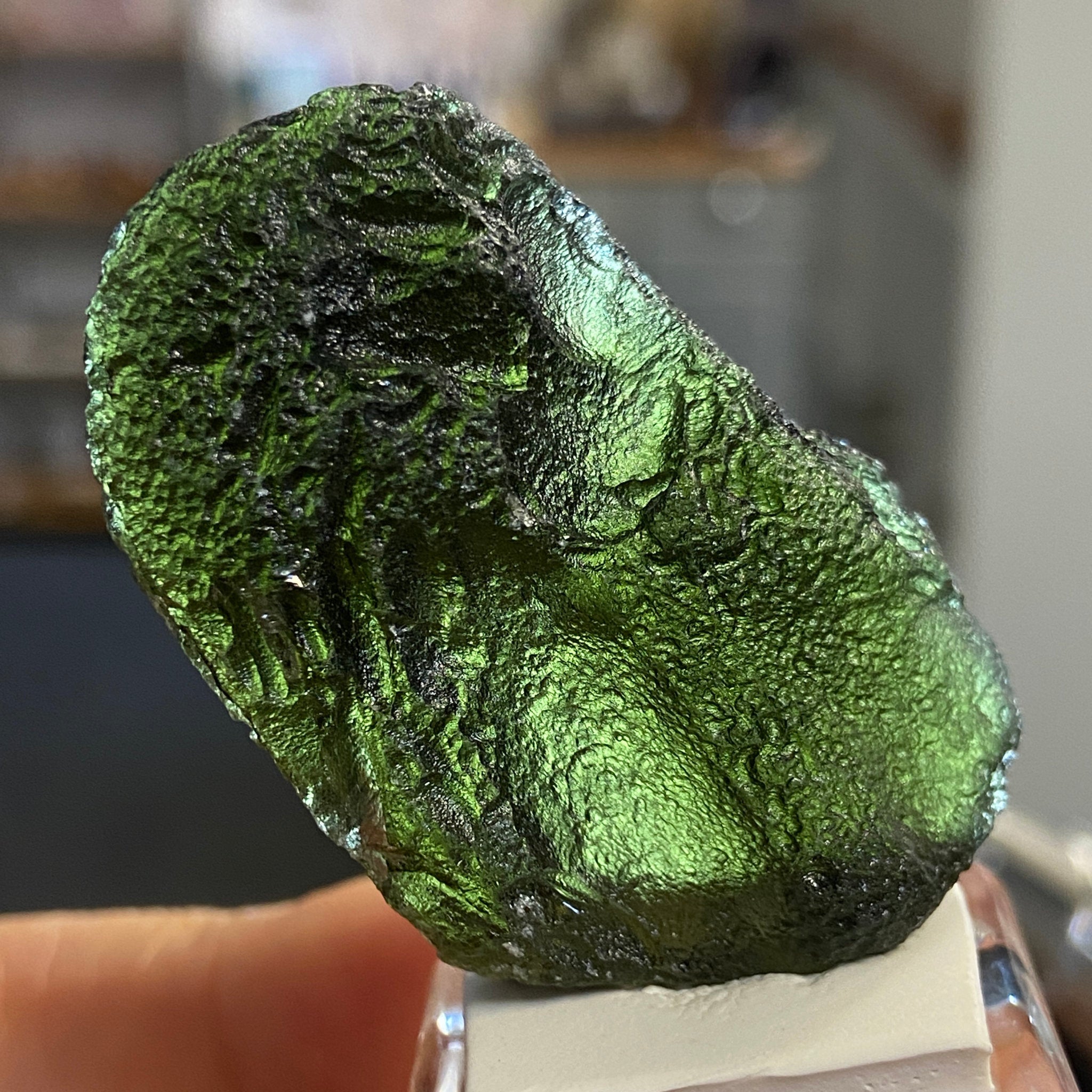 Moldavite – Czech Republic - Castle Rocks Cornwall
