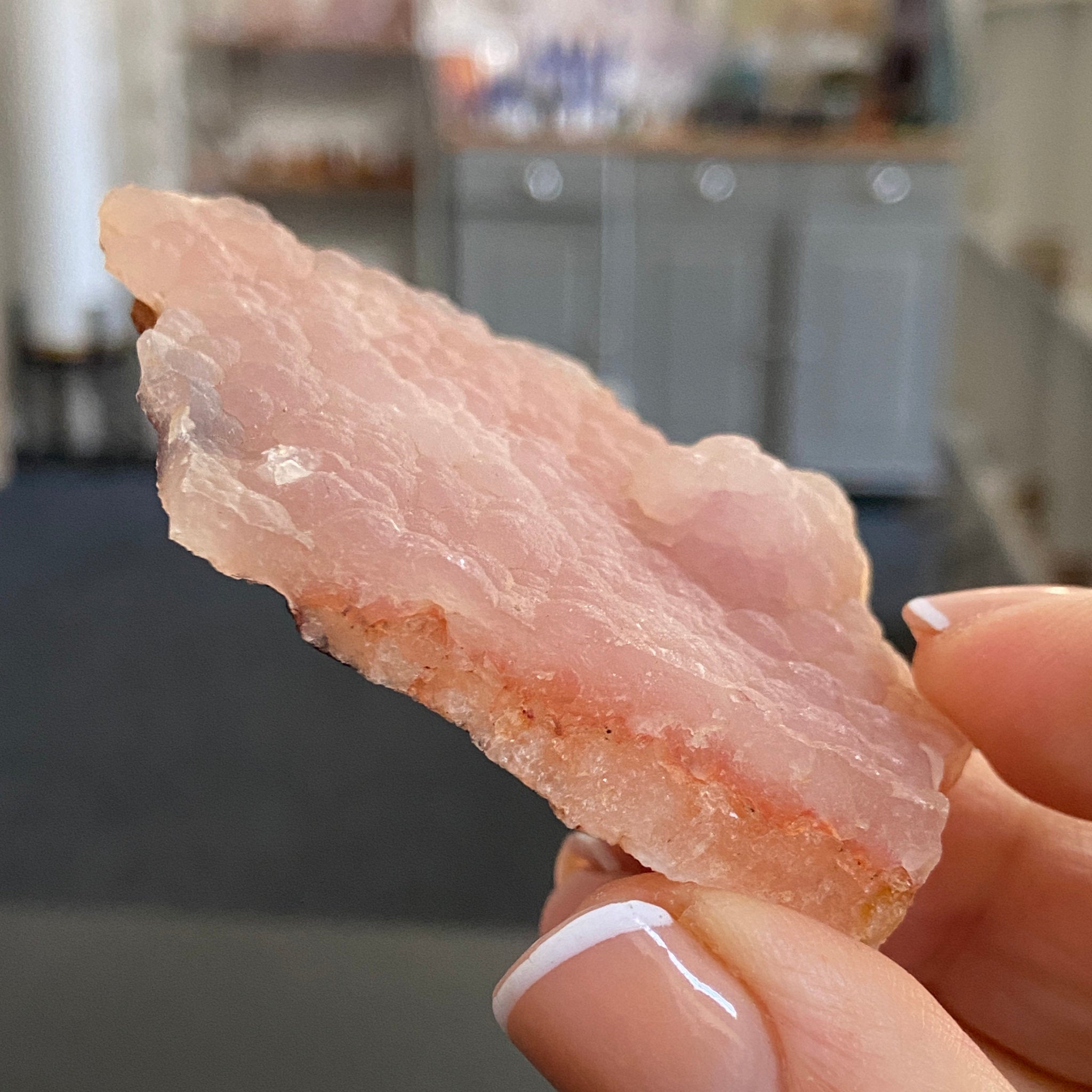 Orange & Pink Chalcedony – Morocco - Castle Rocks Cornwall