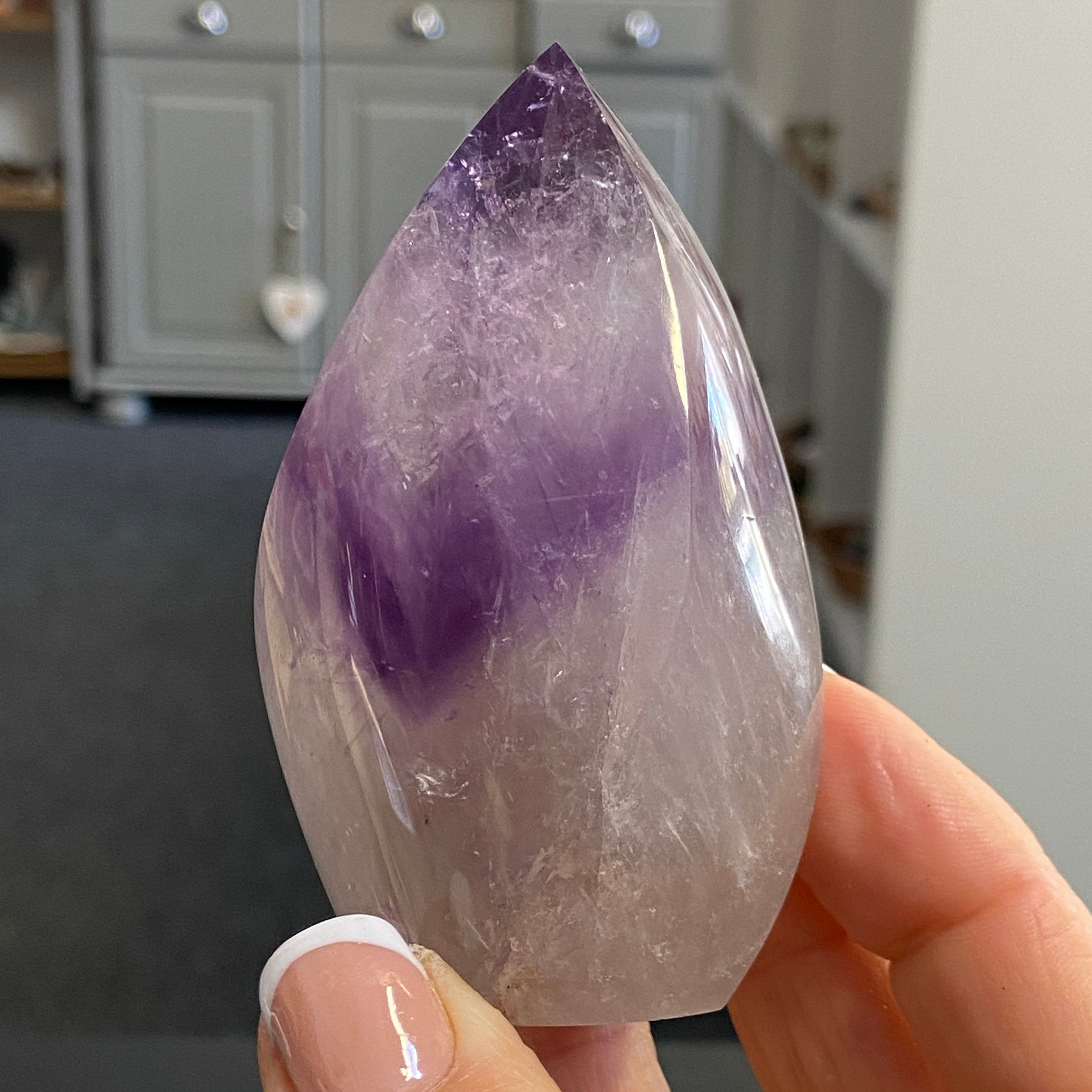 Phantom Amethyst Flame – Brazil - Castle Rocks Cornwall