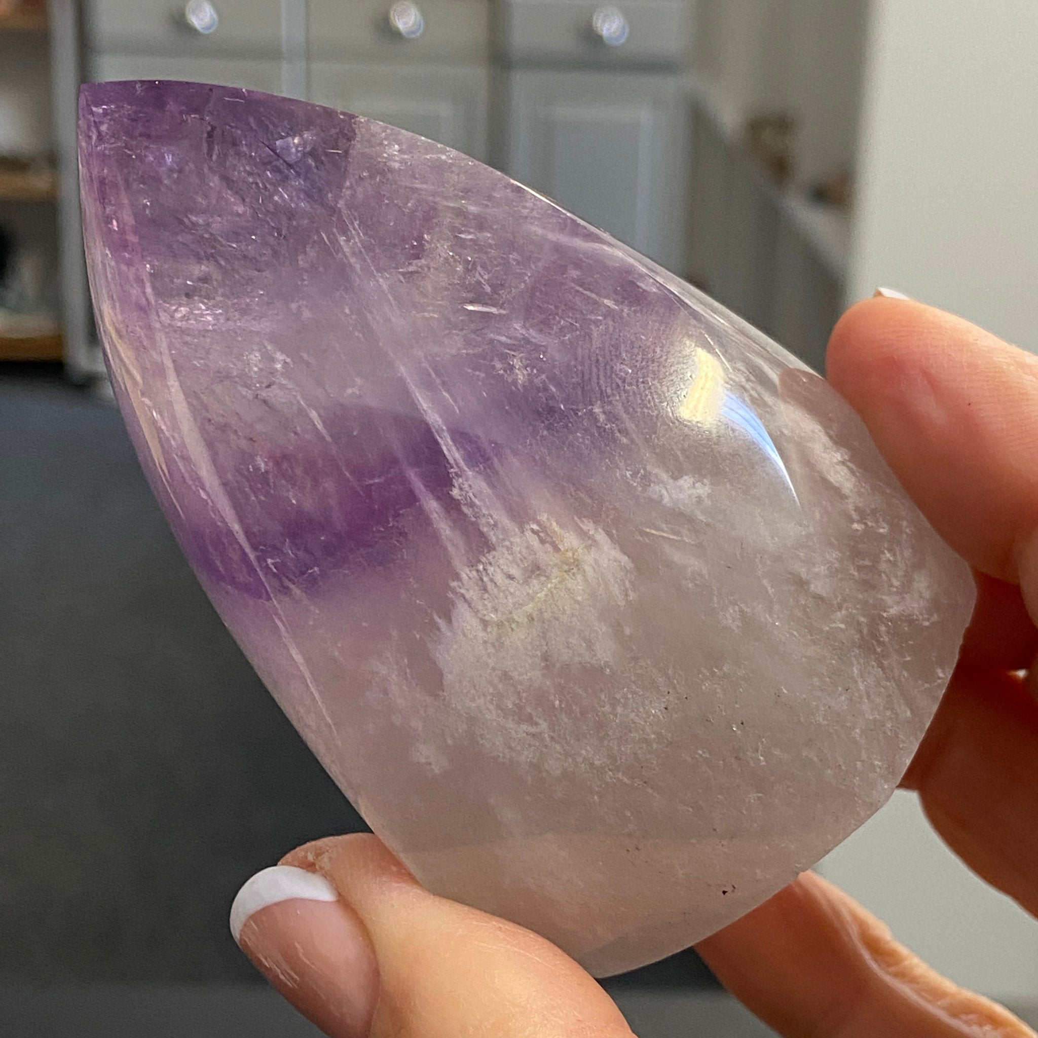 Phantom Amethyst Flame – Brazil - Castle Rocks Cornwall