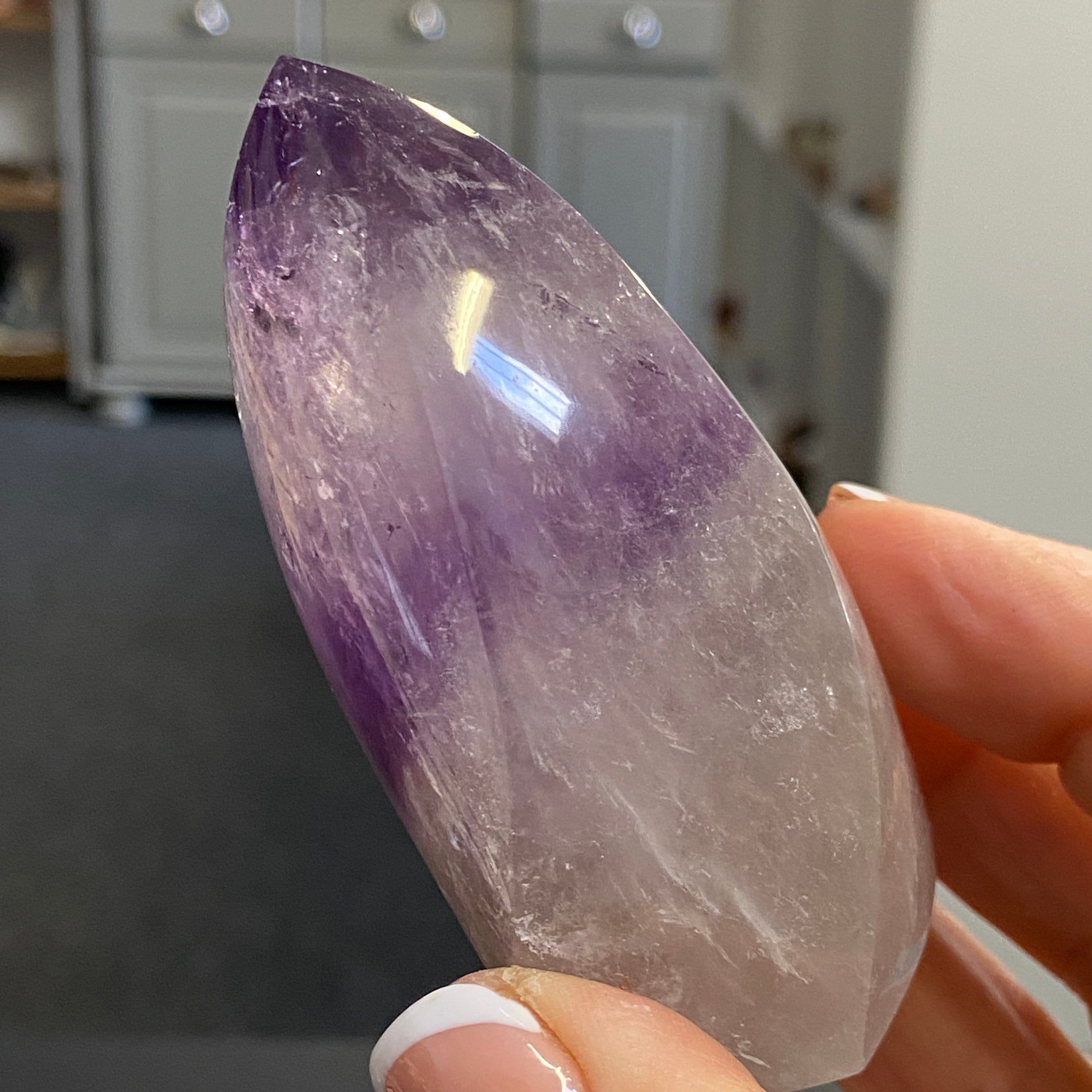 Phantom Amethyst Flame – Brazil - Castle Rocks Cornwall