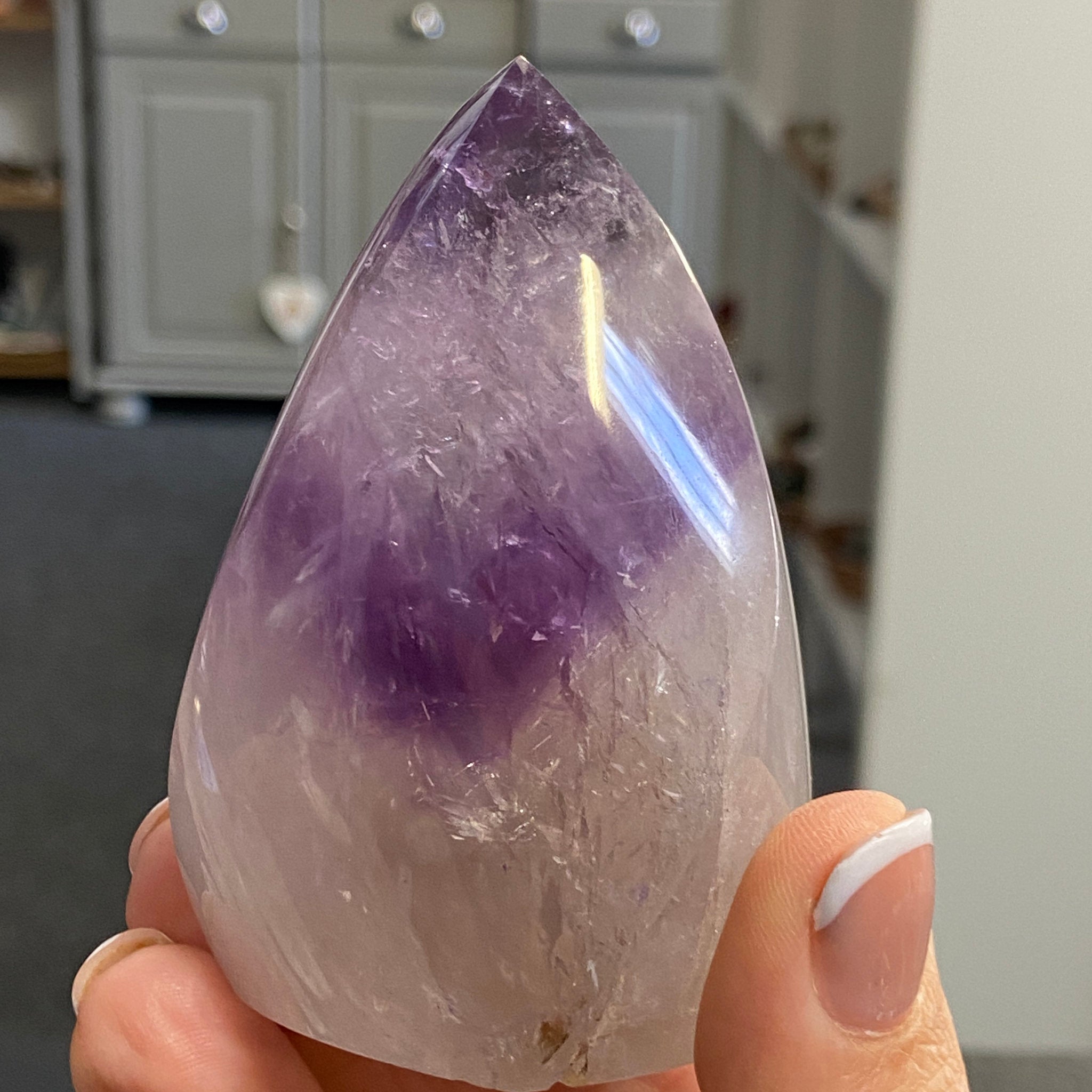 Phantom Amethyst Flame – Brazil - Castle Rocks Cornwall