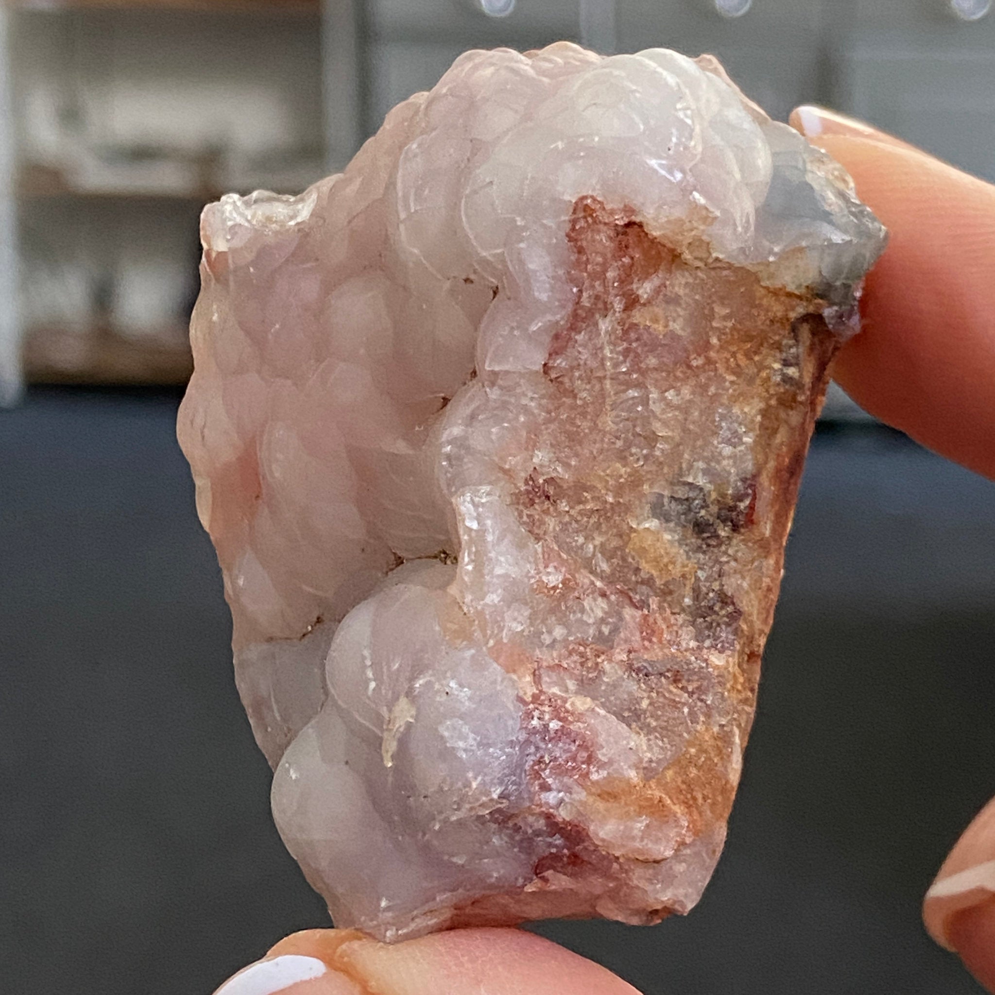 Pink & Purple Chalcedony – Morocco - Castle Rocks Cornwall