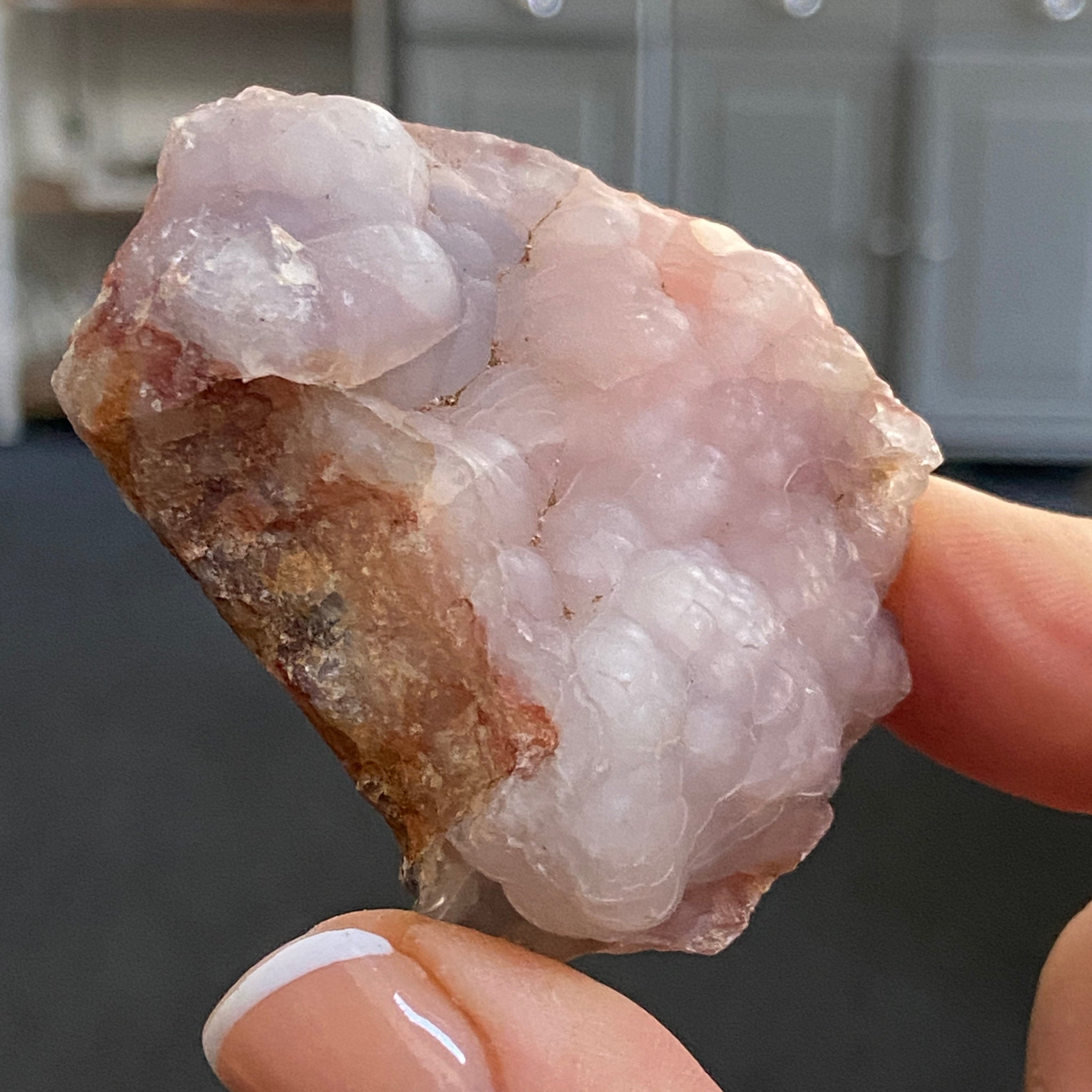 Pink & Purple Chalcedony – Morocco - Castle Rocks Cornwall