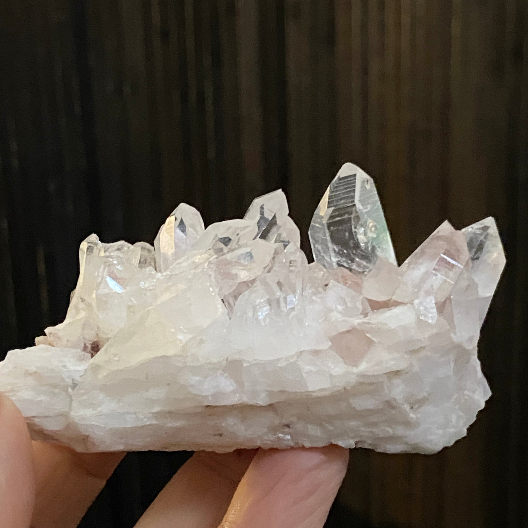Sacred Pink Lemurian Cluster - Colombia - Castle Rocks Cornwall