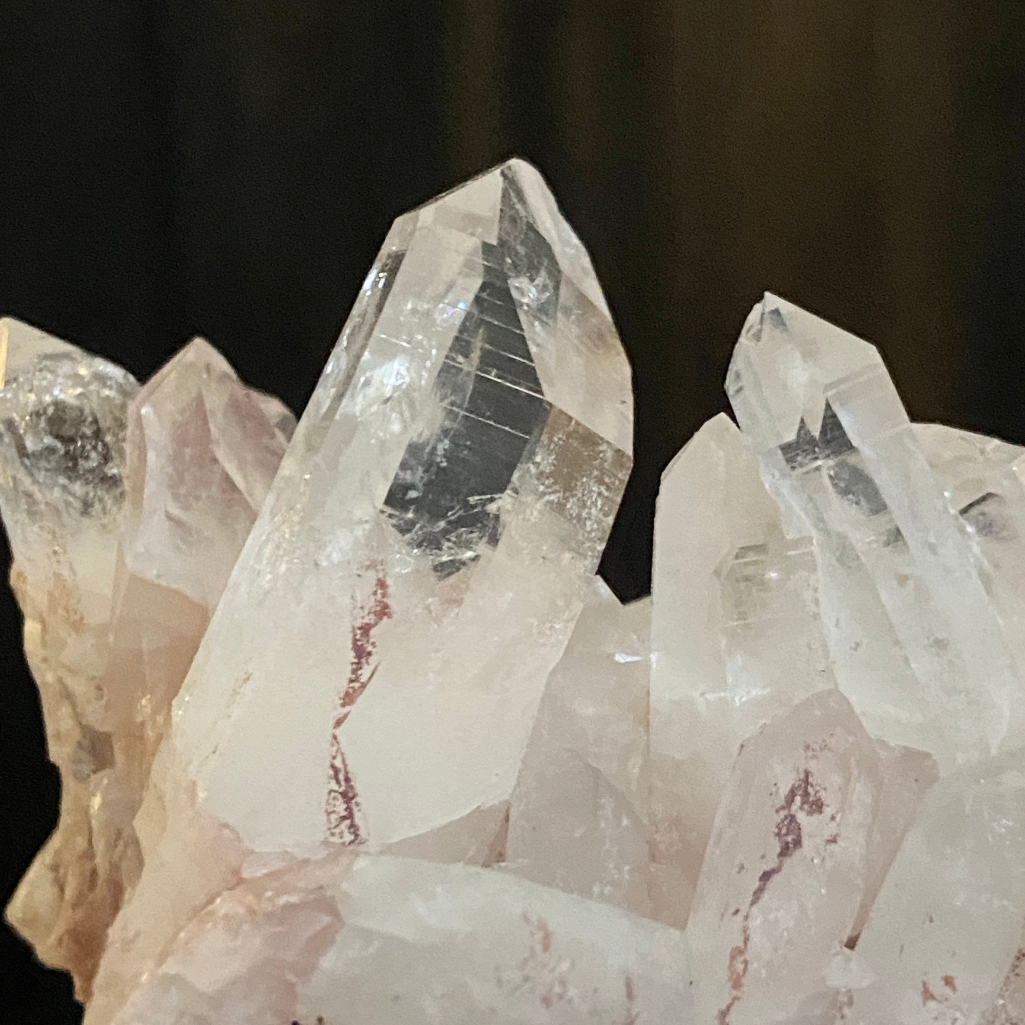 Sacred Pink Lemurian Cluster - Colombia - Castle Rocks Cornwall