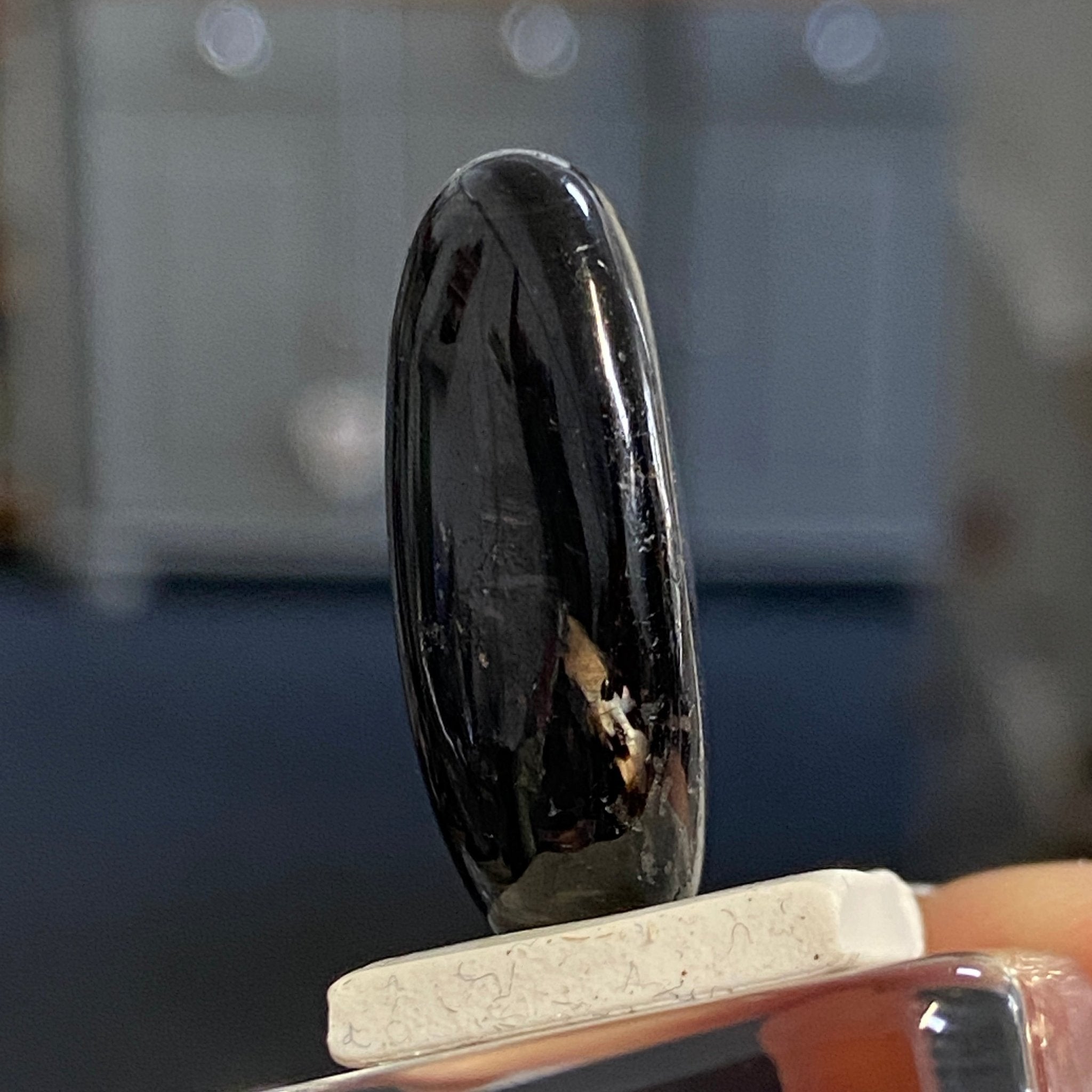 The Best Nuummite from Greenland - Tumbled Stone - AAA - Castle Rocks Cornwall