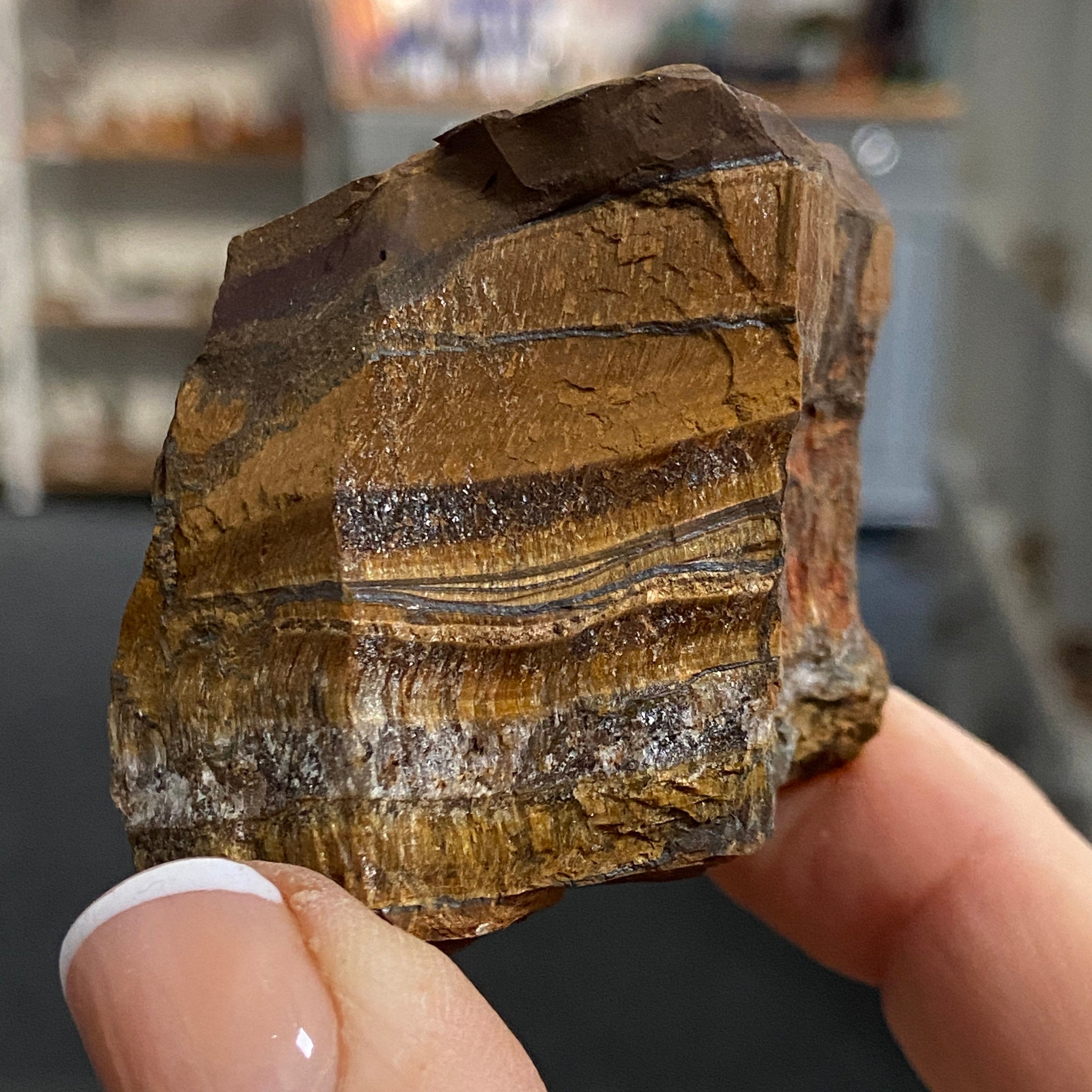 Tiger’s Eye – South Africa - Castle Rocks Cornwall