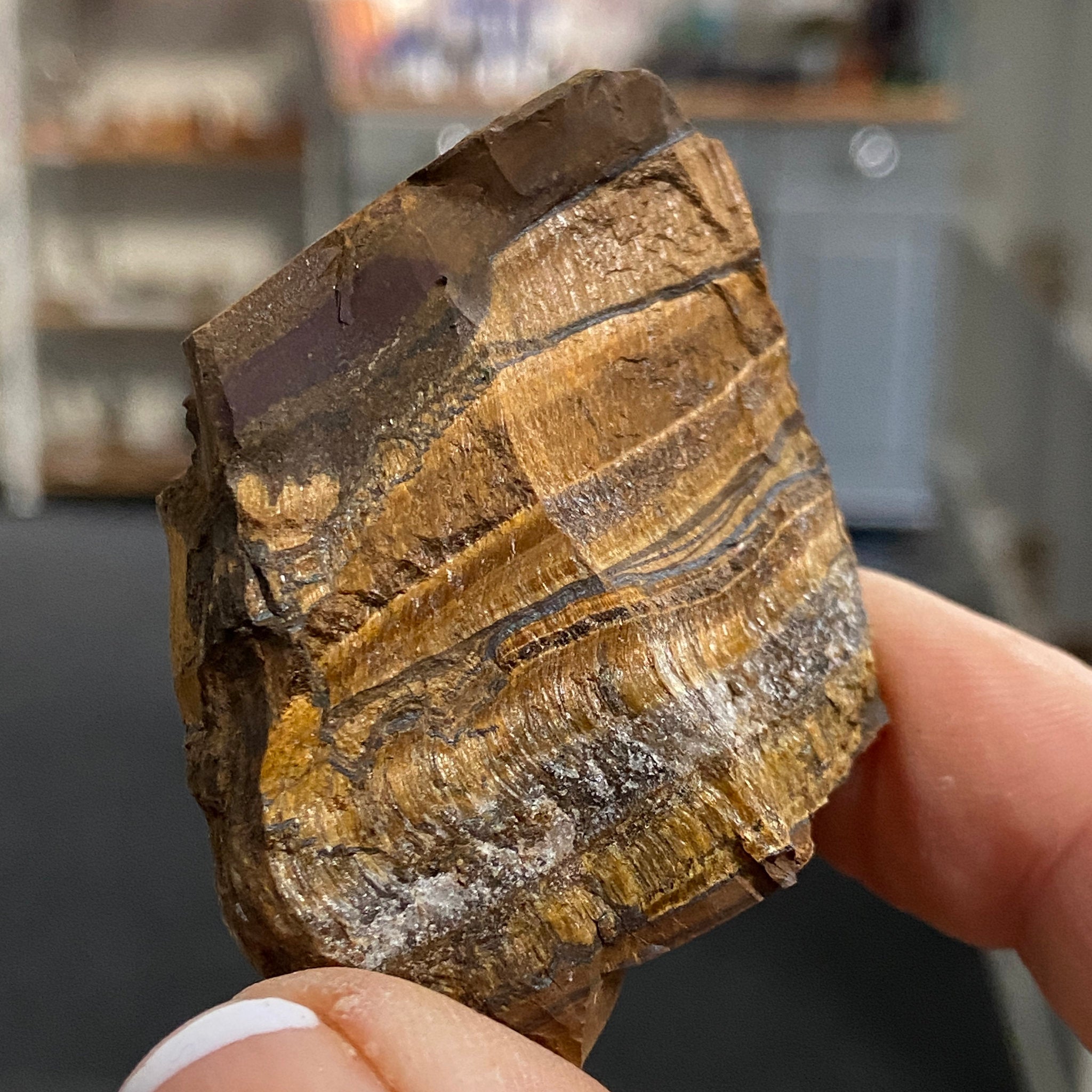 Tiger’s Eye – South Africa - Castle Rocks Cornwall
