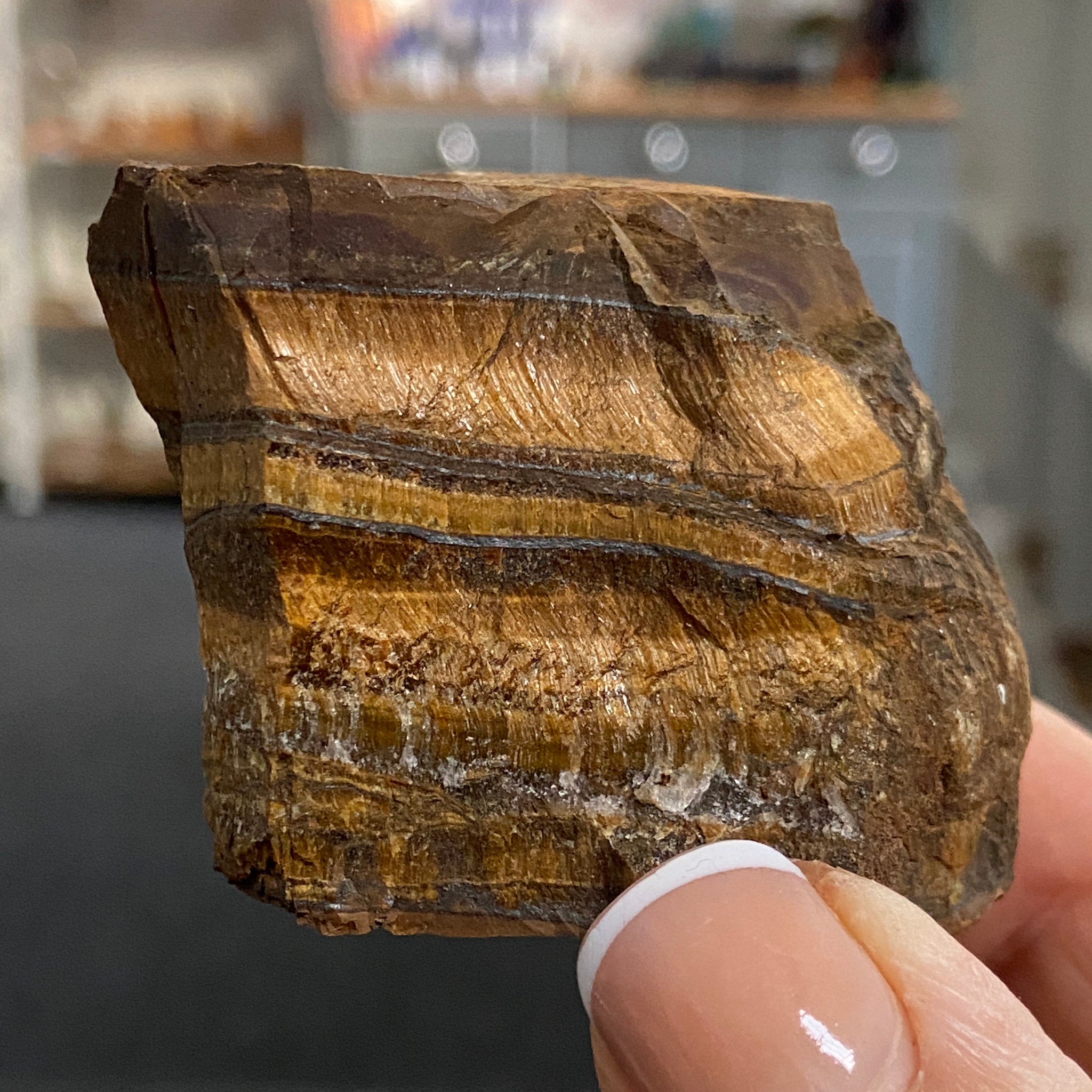 Tiger’s Eye – South Africa - Castle Rocks Cornwall