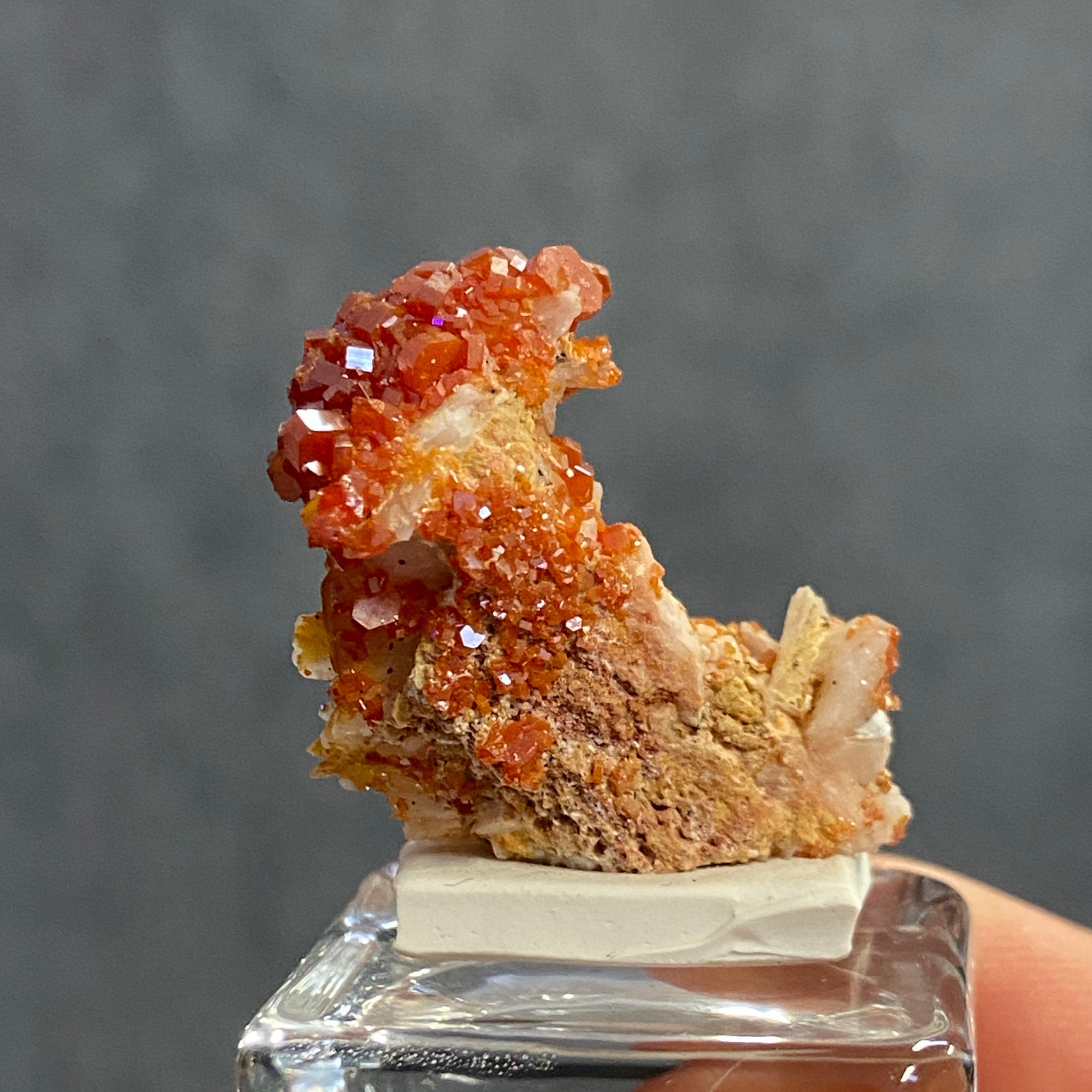 Vanadinite - Morocco - Castle Rocks Cornwall
